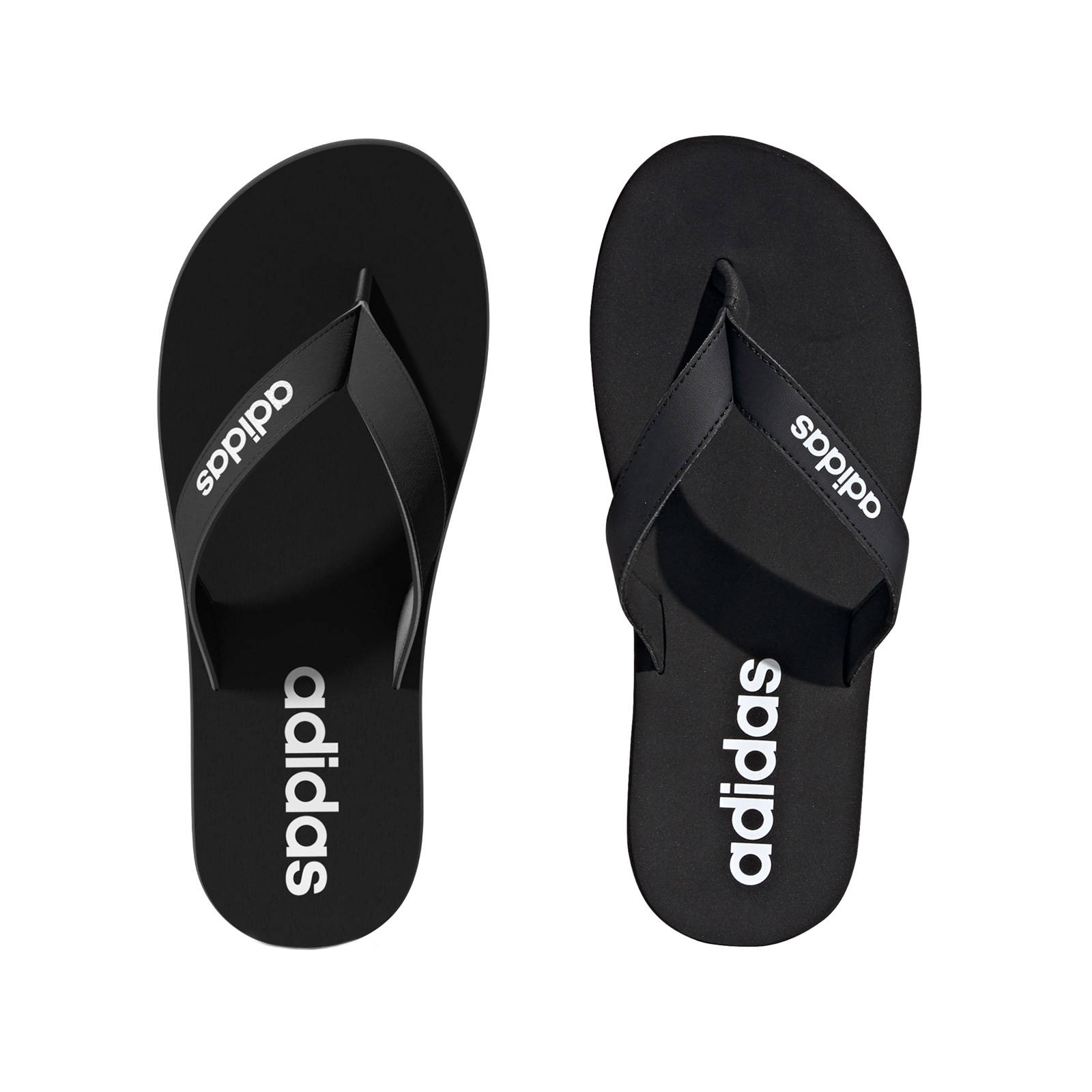 adidas adidas - Eezay Flip-Flops - CBLACK/FTWWHT/CBLACK
