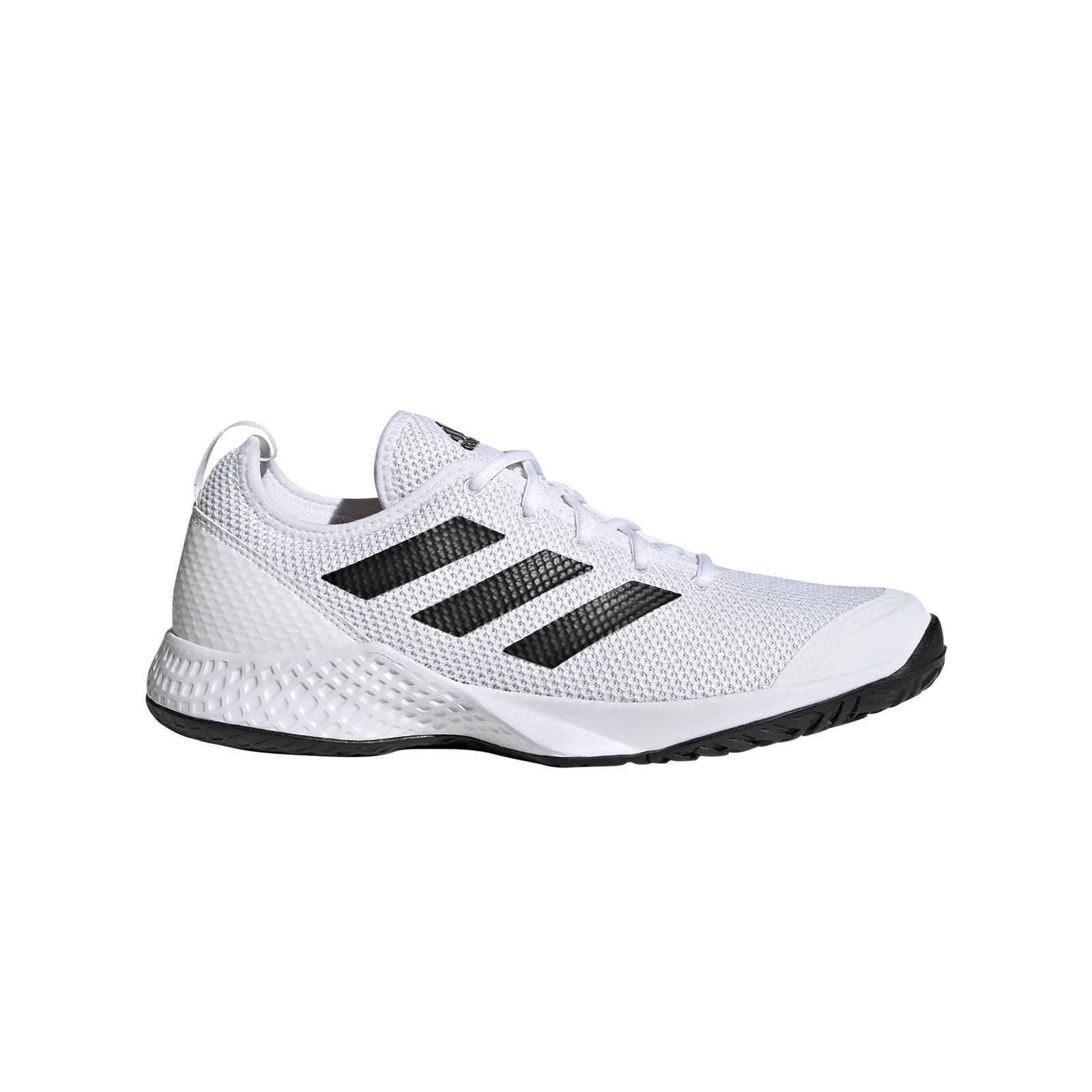 adidas - COURTFLASH M - FTWWHT/CBLACK/FTWWHT FTWWHT/CBLACK/FTWWHT