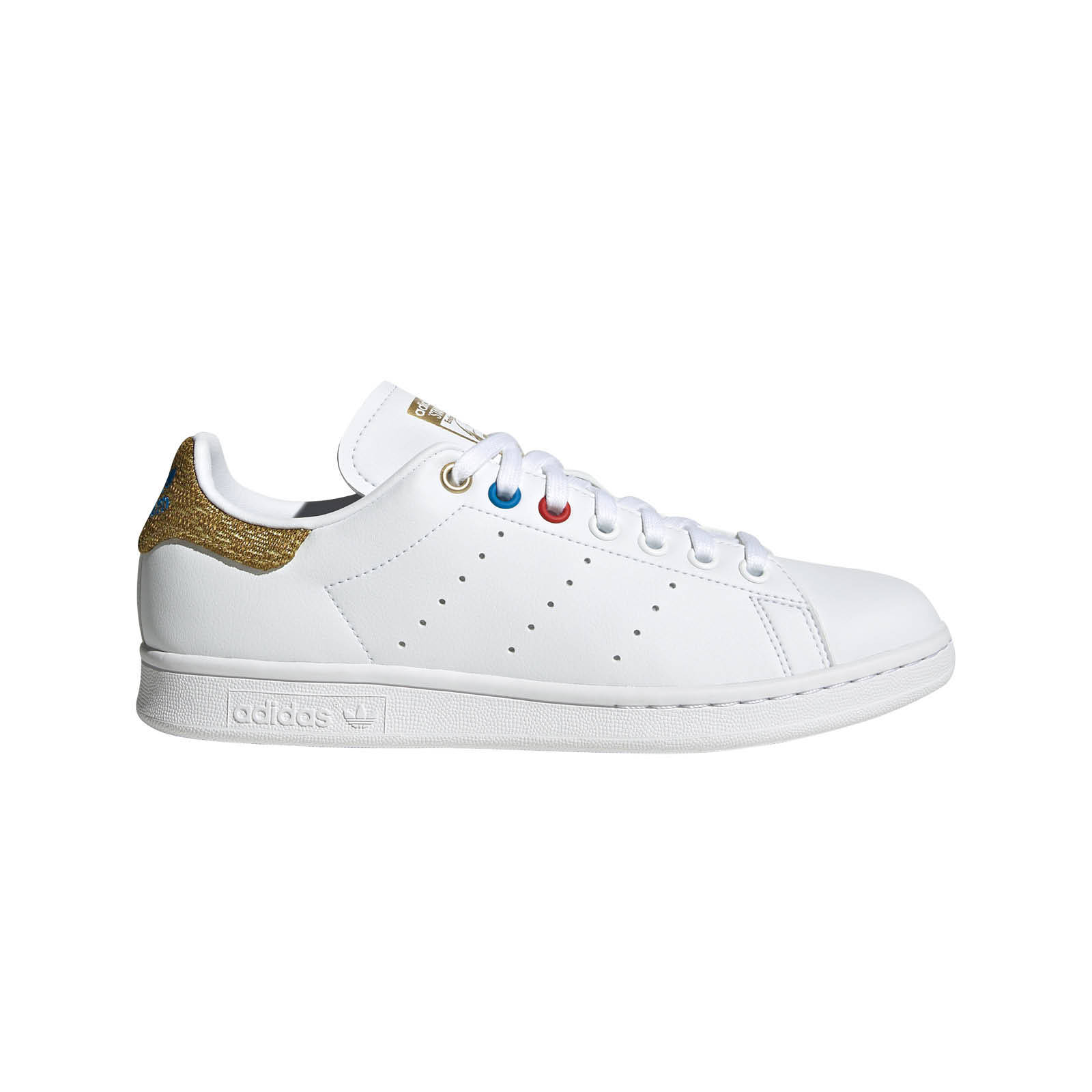 adidas Originals - STAN SMITH W - FTWR WHITE/BLUE RUSH/ - adidas Originals - 