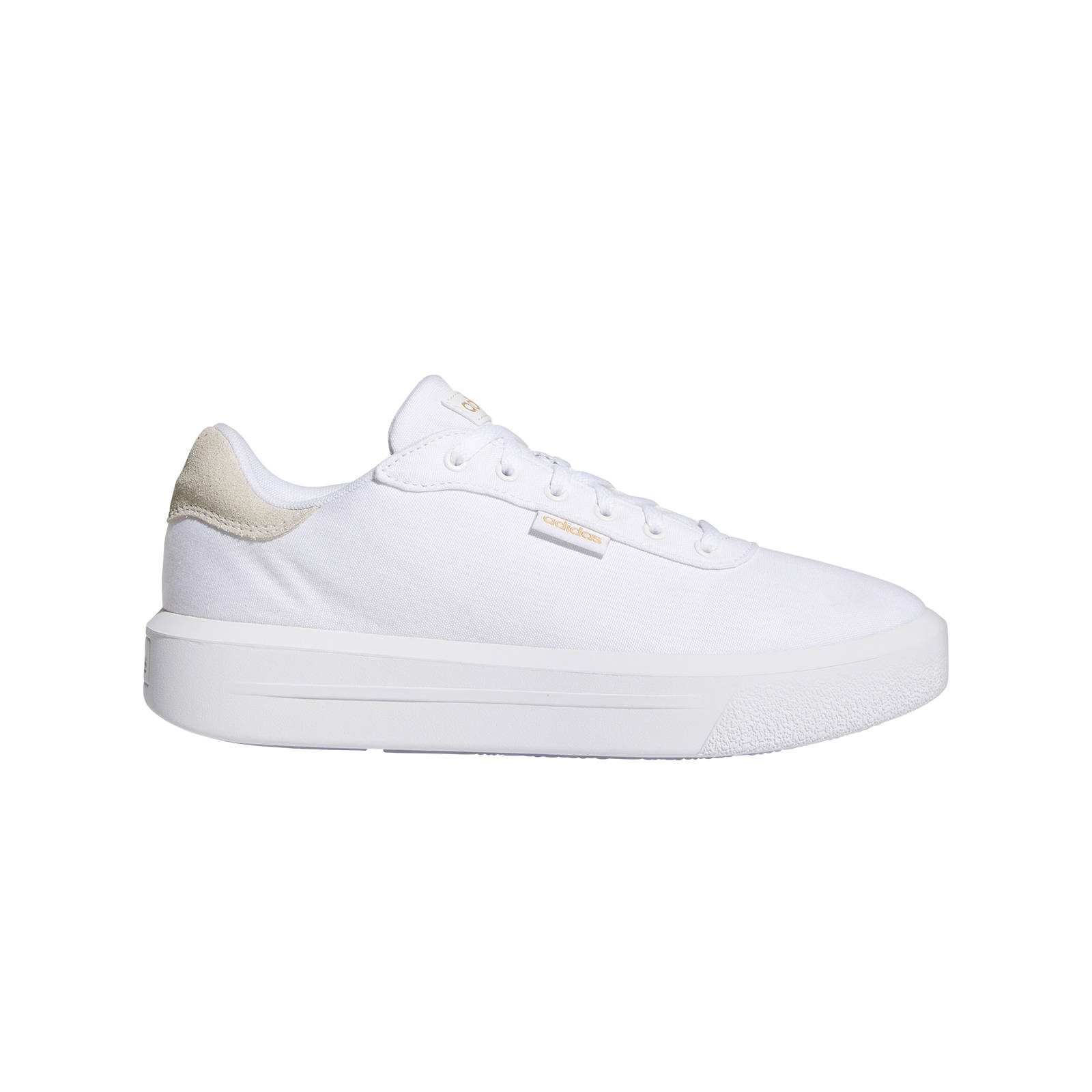 adidas - COURT PLATFORM CLN - FTWWHT/GOLDMT/CBLACK FTWWHT/GOLDMT/CBLACK