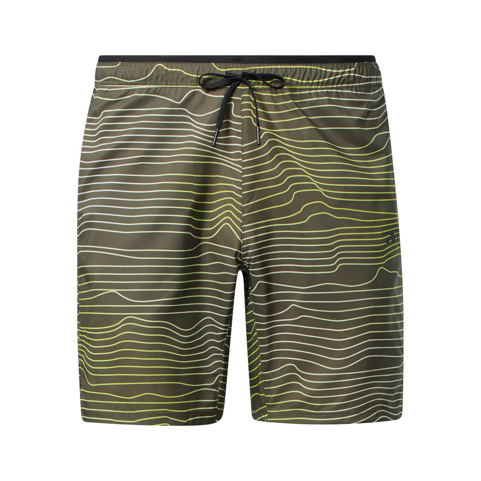 Reebok Reebok - TS SPEED 2.0 AOP SHORT - ARMGRN
