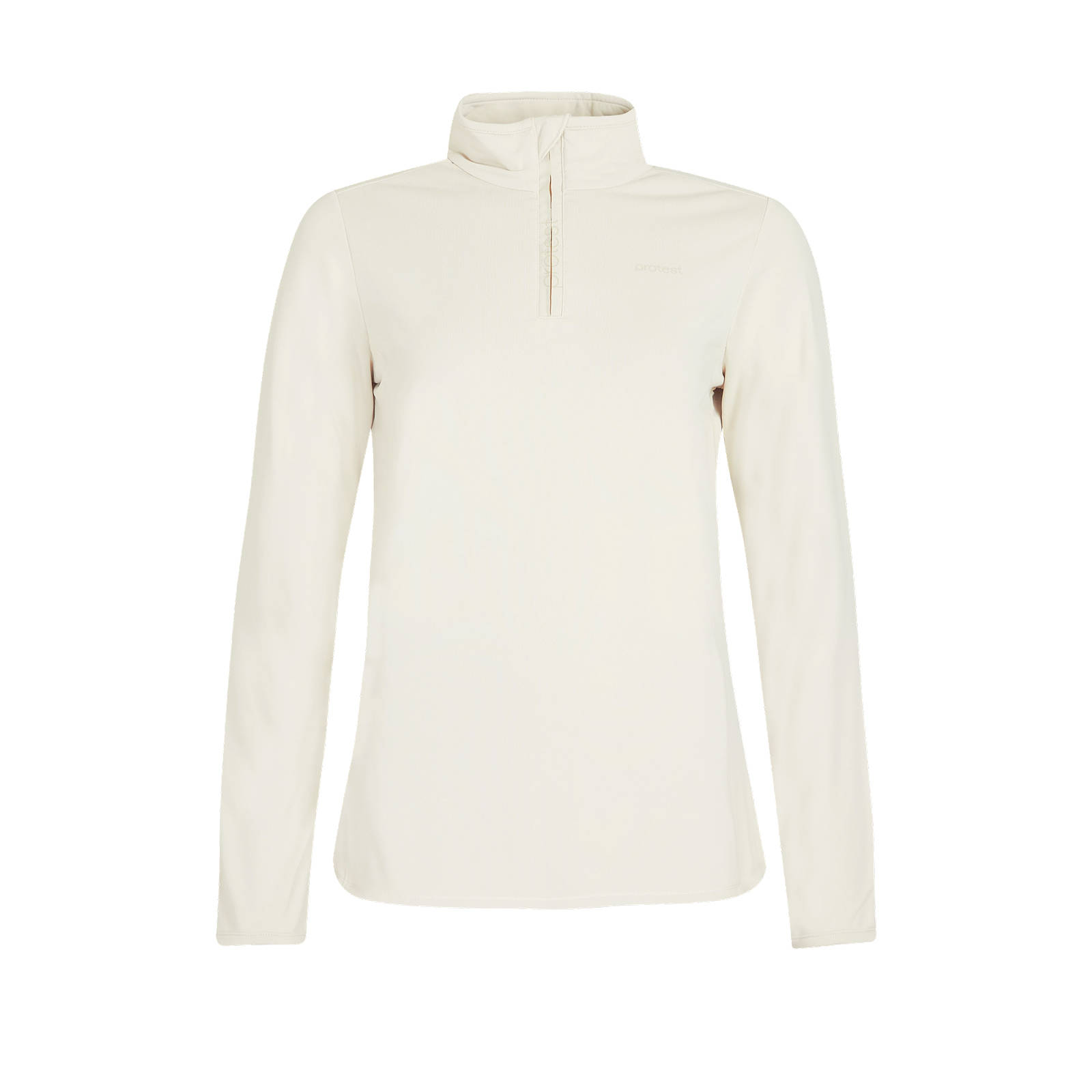 Protest - FABRIZ 1/4 ZIP TOP - KITOFFWHITE - Protest - 