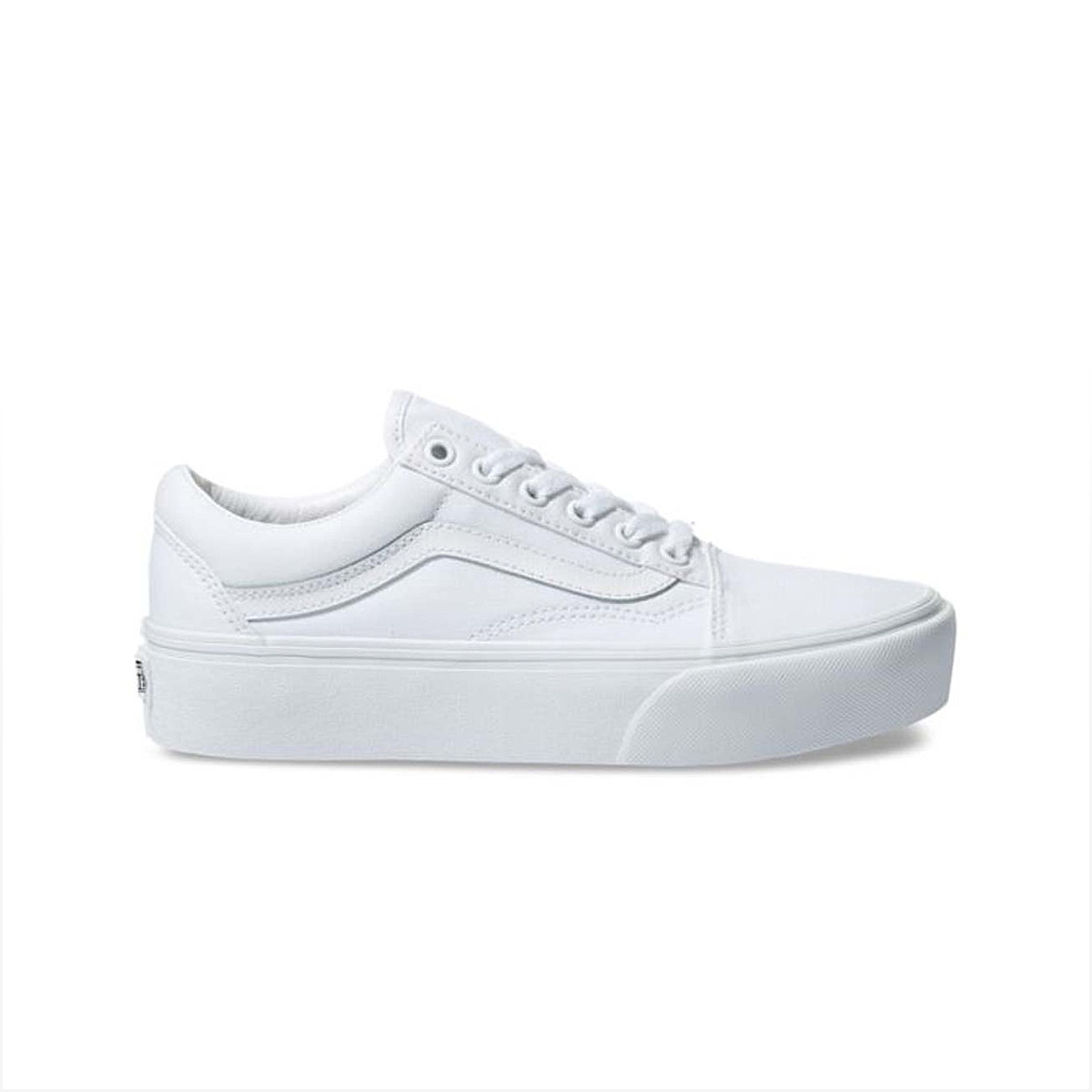 Vans - UA OLD SKOOL PLATFORM - TRUE WHITE Γυναικεία > Παπούτσια > Sneaker > Παπούτσι Low Cut