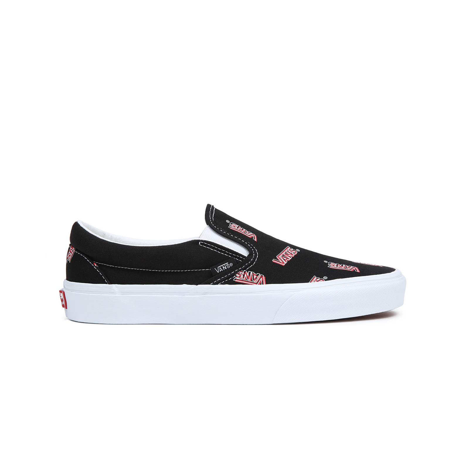 Vans - UA CLASSIC SLIP-ON - BLACK/WHITE Ανδρικά > Παπούτσια > Sneaker > Παπούτσι Low Cut