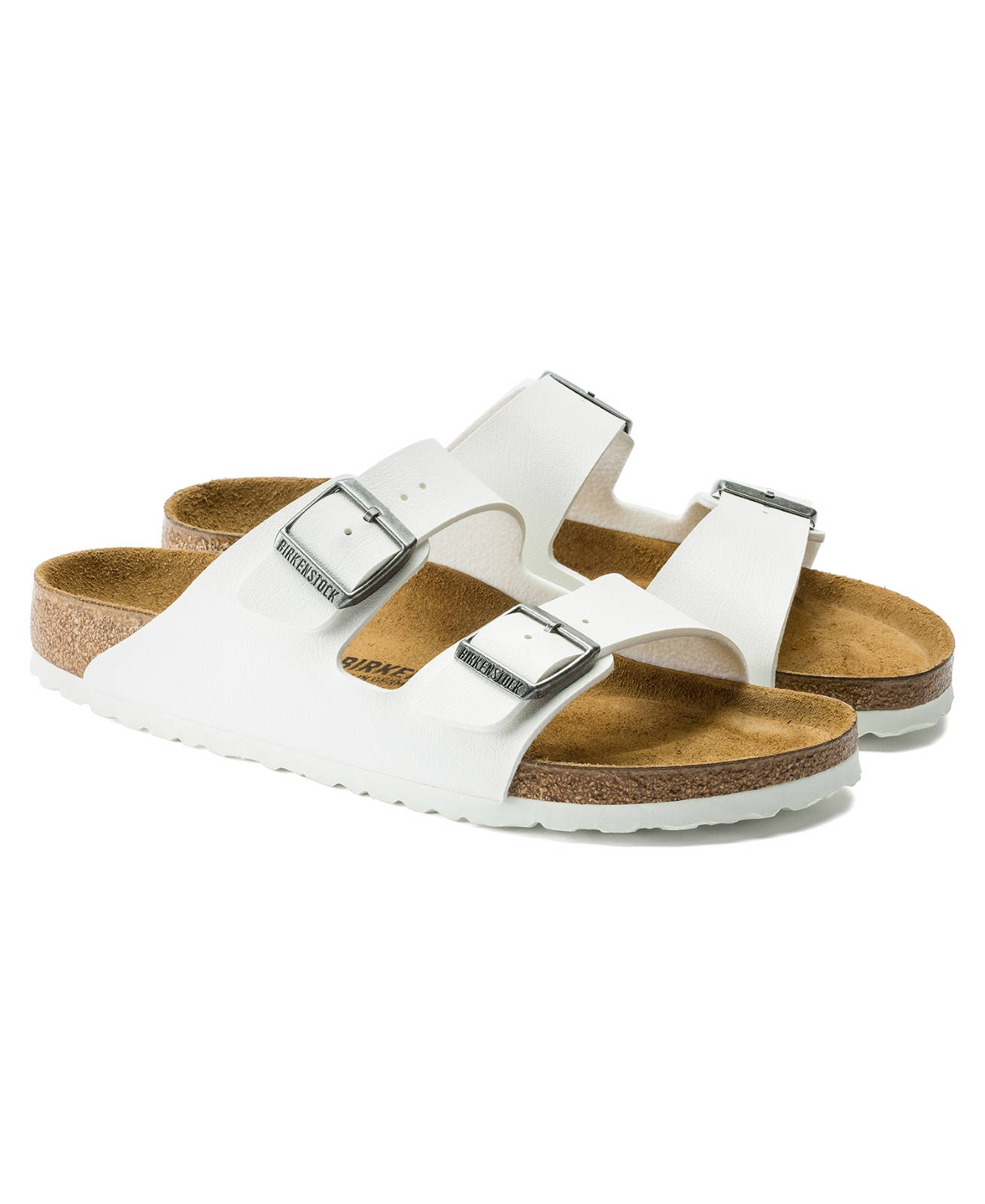 Birkenstock - SYNTHETICS ARIZONA BF WHITE NARROW - WHITE φωτογραφία