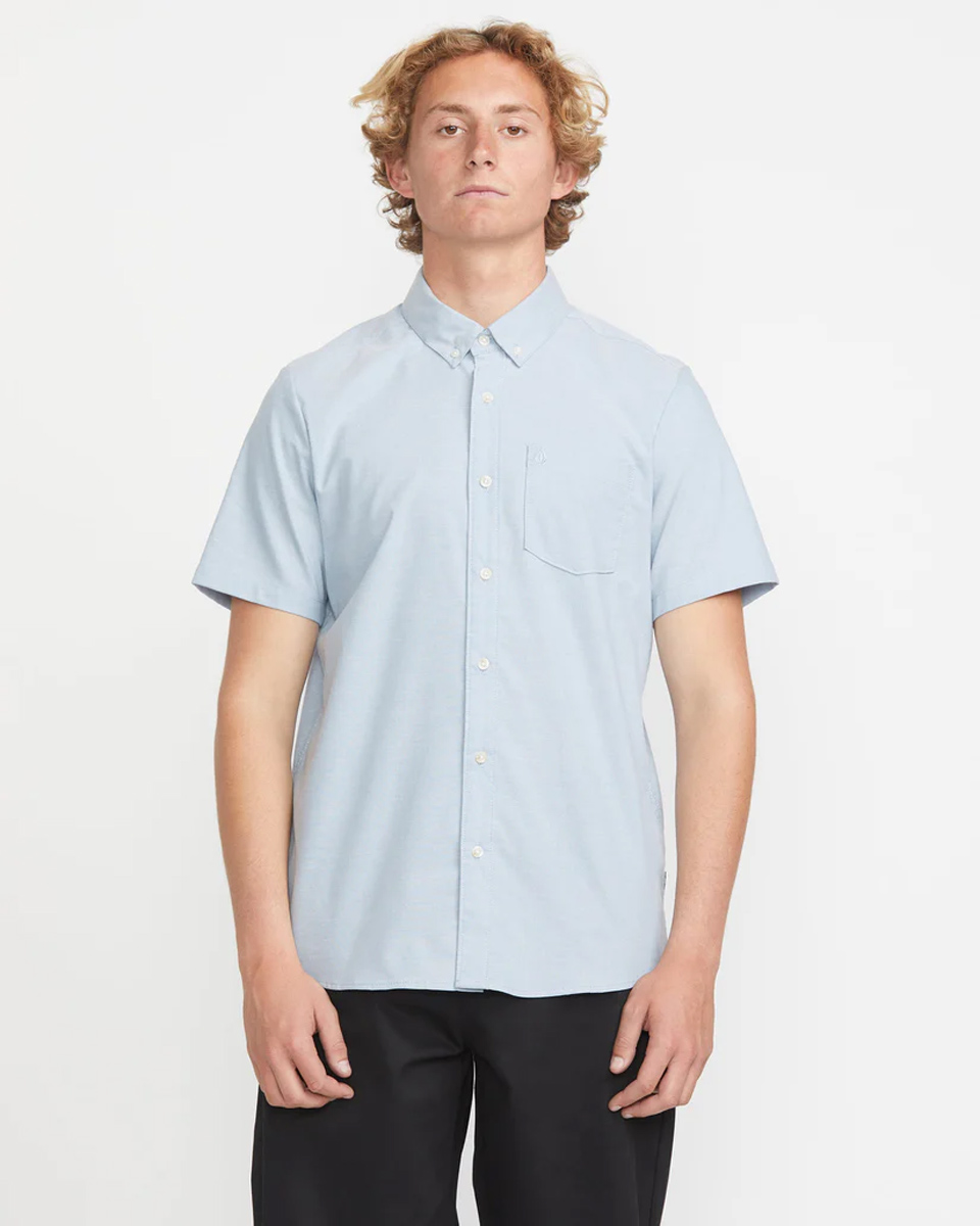 Volcom Volcom - EVERETT OXFORD SS ΠΟΥΚΑΜΙΣΟ ΑΝΔΡΙΚΟ - WRECKED INDIGO