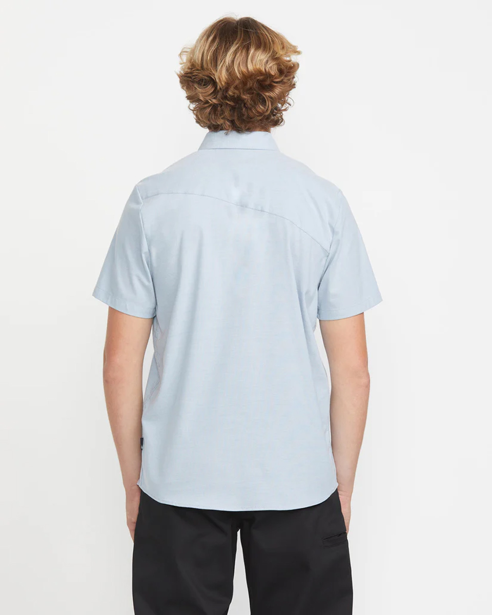 Volcom - EVERETT OXFORD SS ΠΟΥΚΑΜΙΣΟ ΑΝΔΡΙΚΟ - WRECKED INDIGO φωτογραφία