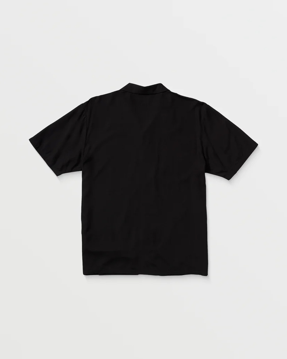 Volcom - RYGALSKI WOVEN SS ΠΟΥΚΑΜΙΣΟ ΑΝΔΡΙΚΟ - BLACK φωτογραφία