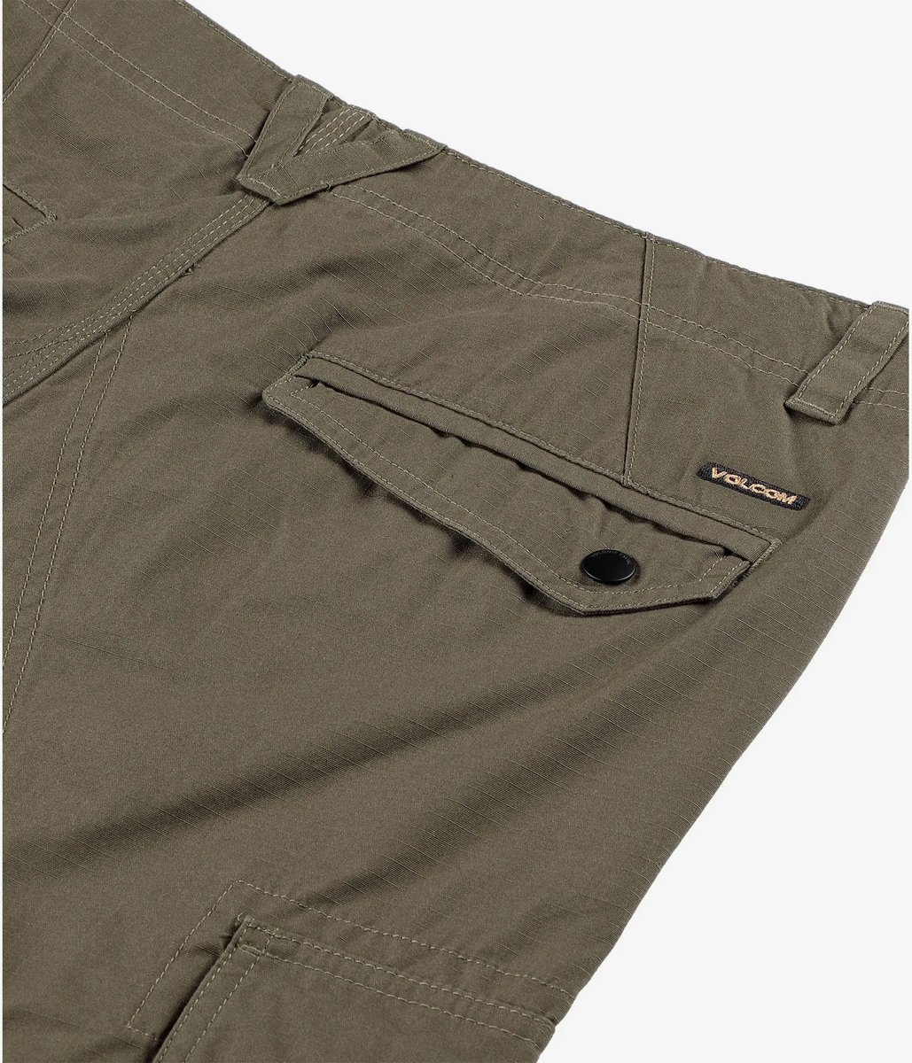 Volcom - STRANGE TRIPPER CARGO SHORT 22" ΒΕΡΜΟΥΔΑ ΑΝΔ - WINTERMOSS φωτογραφία
