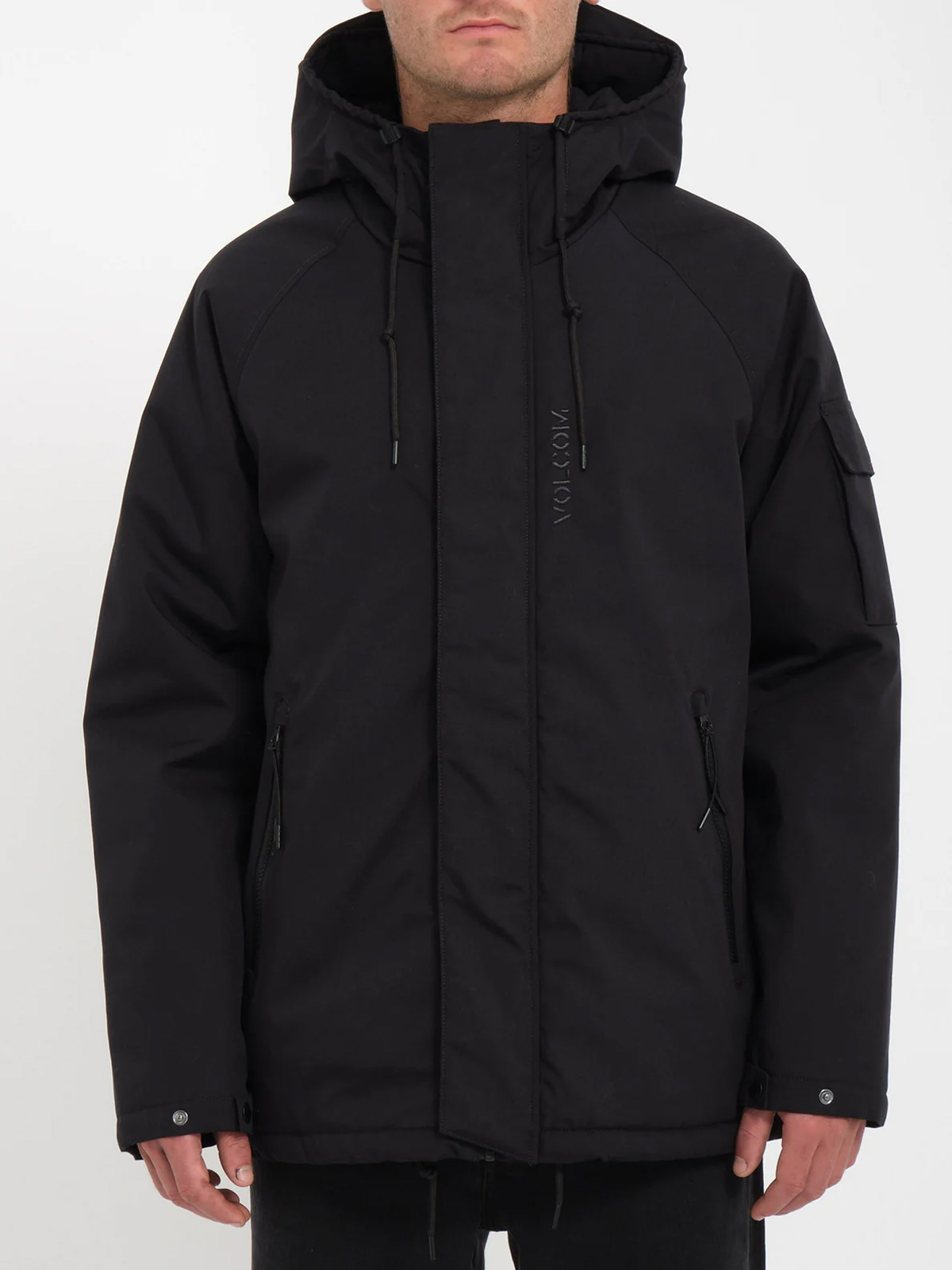 Volcom Volcom - STOKE STONE II 10K JACKET ΜΠΟΥΦΑΝ ΑΝΔΡΙΚΟ - BLACK