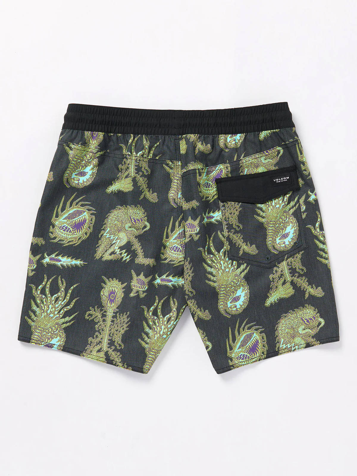 Volcom - TETSUNORI TRUNK 17 ΜΑΓΙΟ ΑΝΔΡΙΚΟ - BLACK φωτογραφία