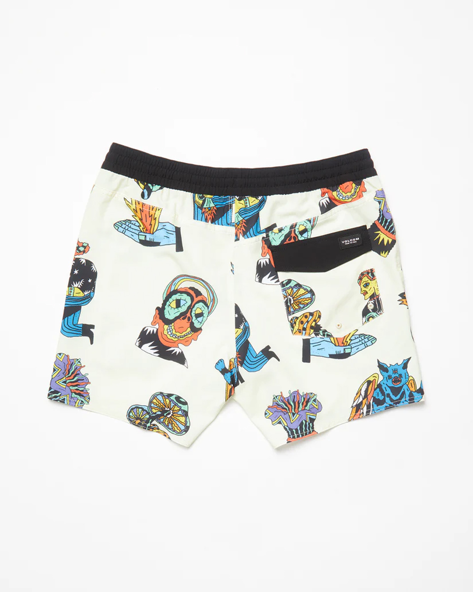 Volcom - BOB MOLLEMA TRUNK 16 ΜΑΓΙΟ ΑΝΔΡΙΚΟ - LIGHT BEIGE φωτογραφία