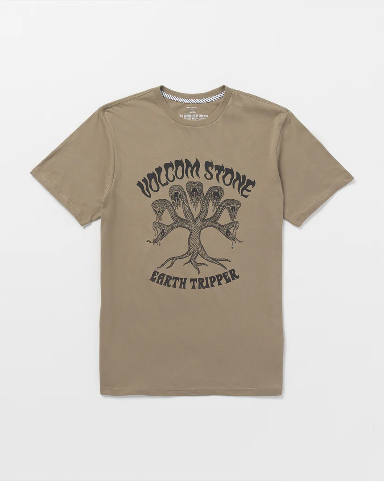 Volcom Volcom - FEEDING TREE SST ΜΠΛΟΥΖΑ ΑΝΔΡΙΚΟ - TEAK