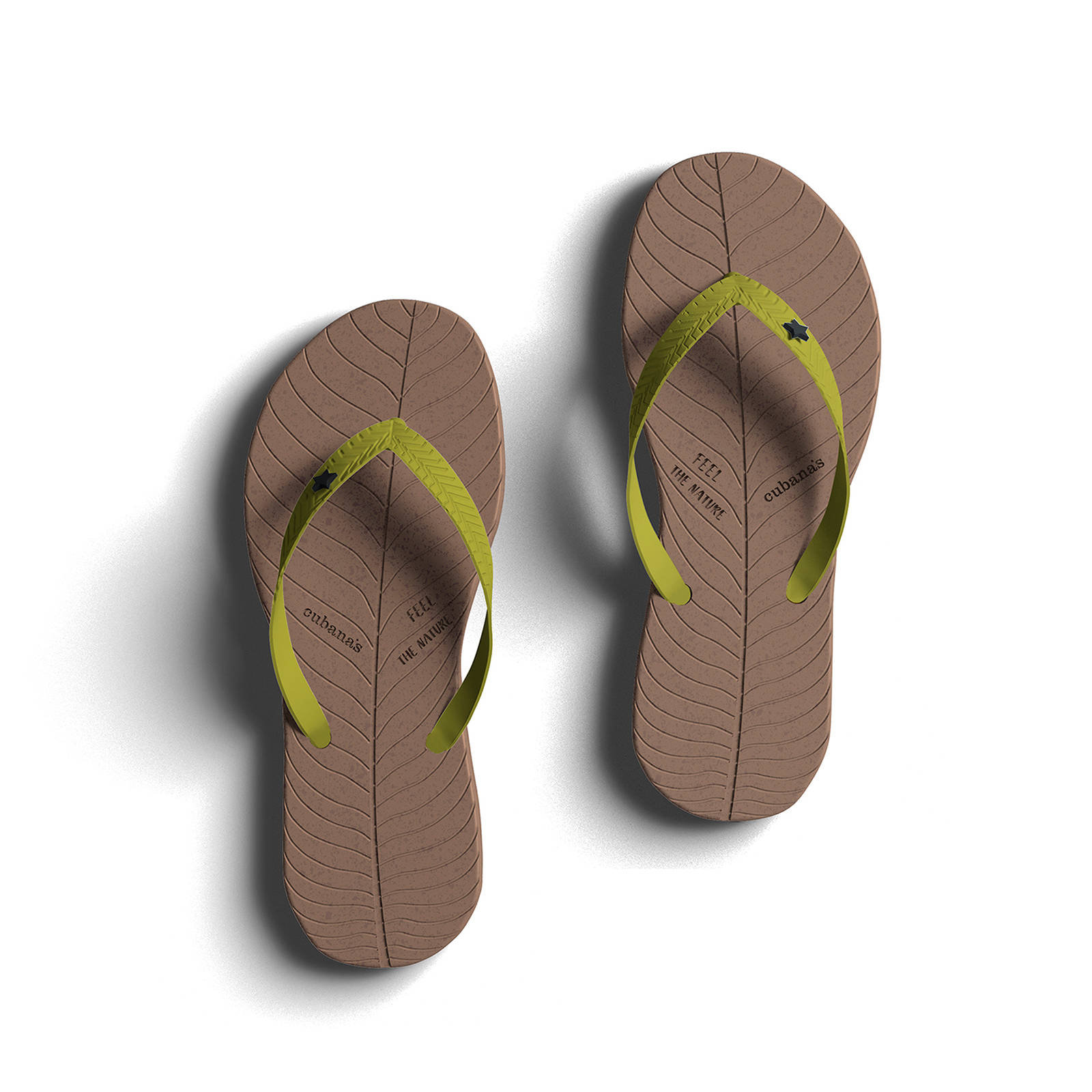 Cubanas - FEEL THE NATURE FLIP FLOP - YELLOW Γυναικεία > Παπούτσια > Σαγιονάρες > Σαγιονάρα