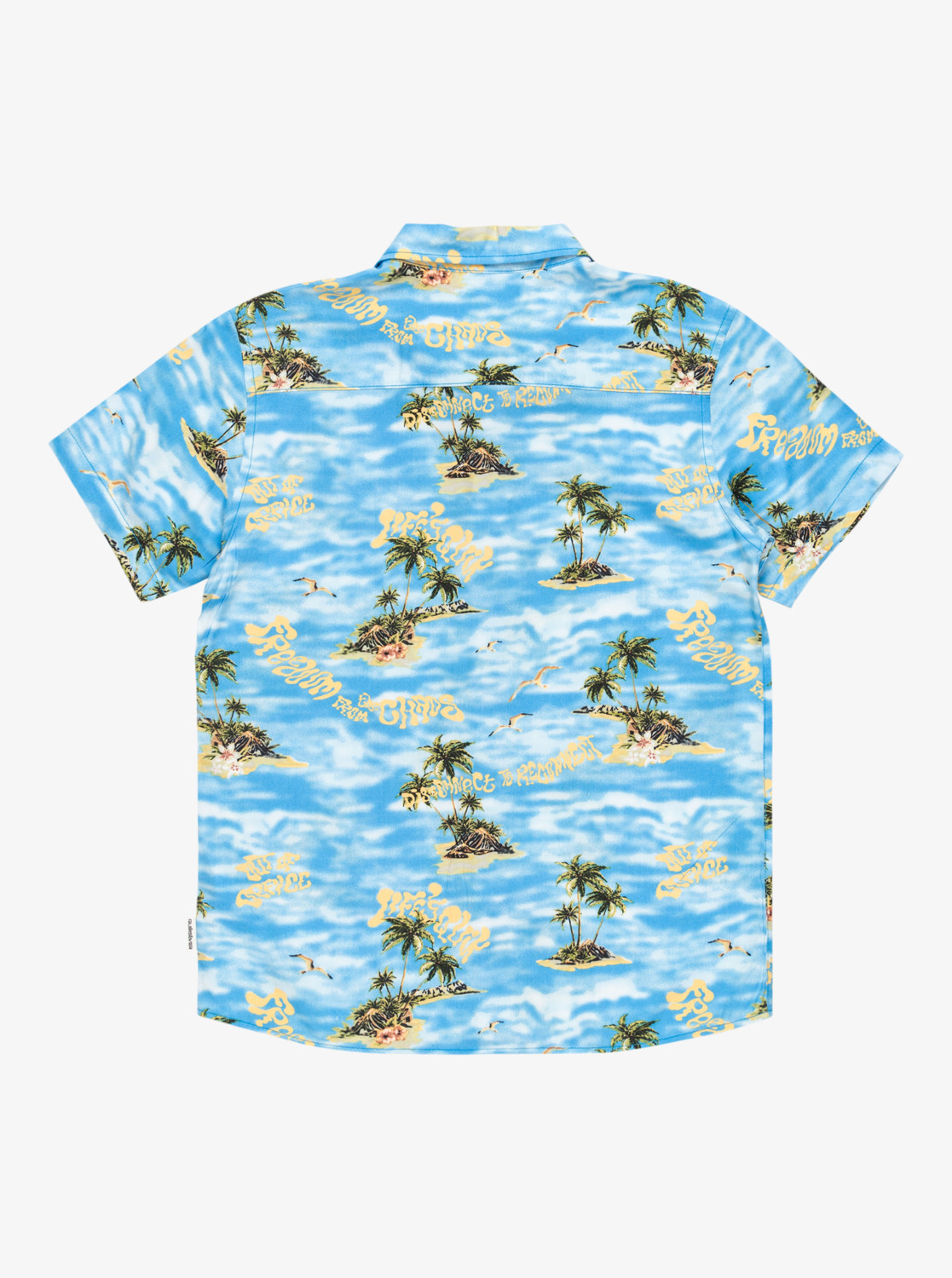 Quiksilver - SAFE PARADISE SS YOUTH ΠΟΥΚΑΜΙΣΟ ΠΑΙΔΙΚΟ BOY - ICE FIELDS NEBULAS BLUE φωτογραφία
