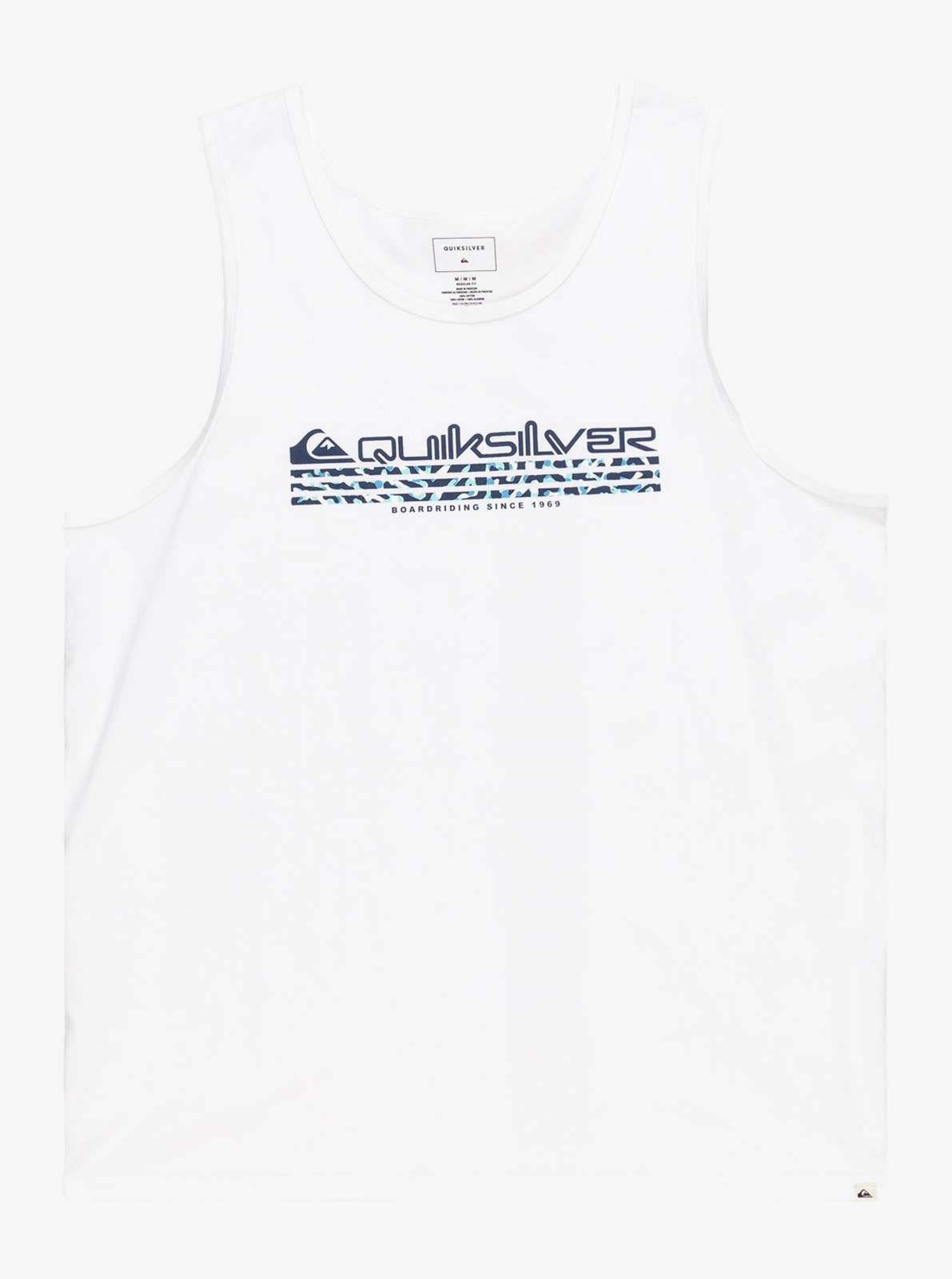 Quiksilver Quiksilver - OMNI FILLS TANK ΜΠΛΟΥΖΑ ΑΝΔΡΙΚΟ - WHITE
