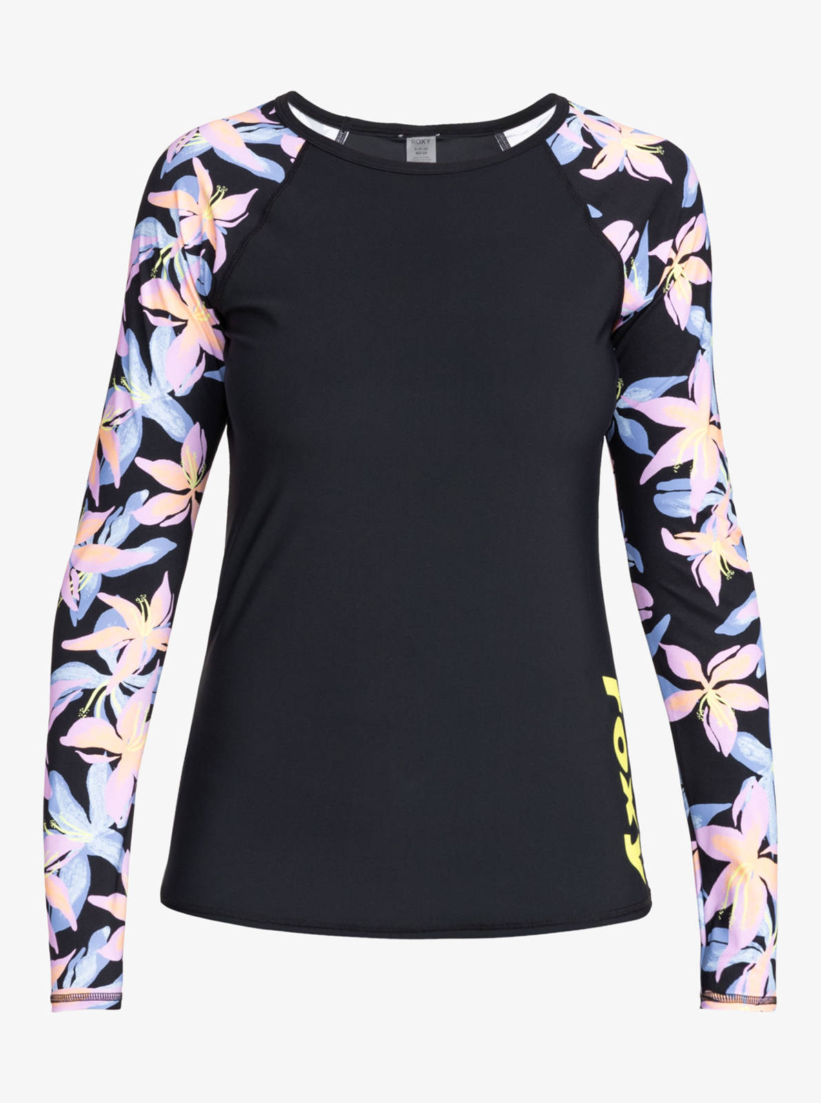  Roxy - ROXY ACTIVE LS LYCRA PRINTED 2 ΜΑΓΙΟ ΓΥΝΑΙΚΕΙΟ - ANTHRACITE KISS 2025