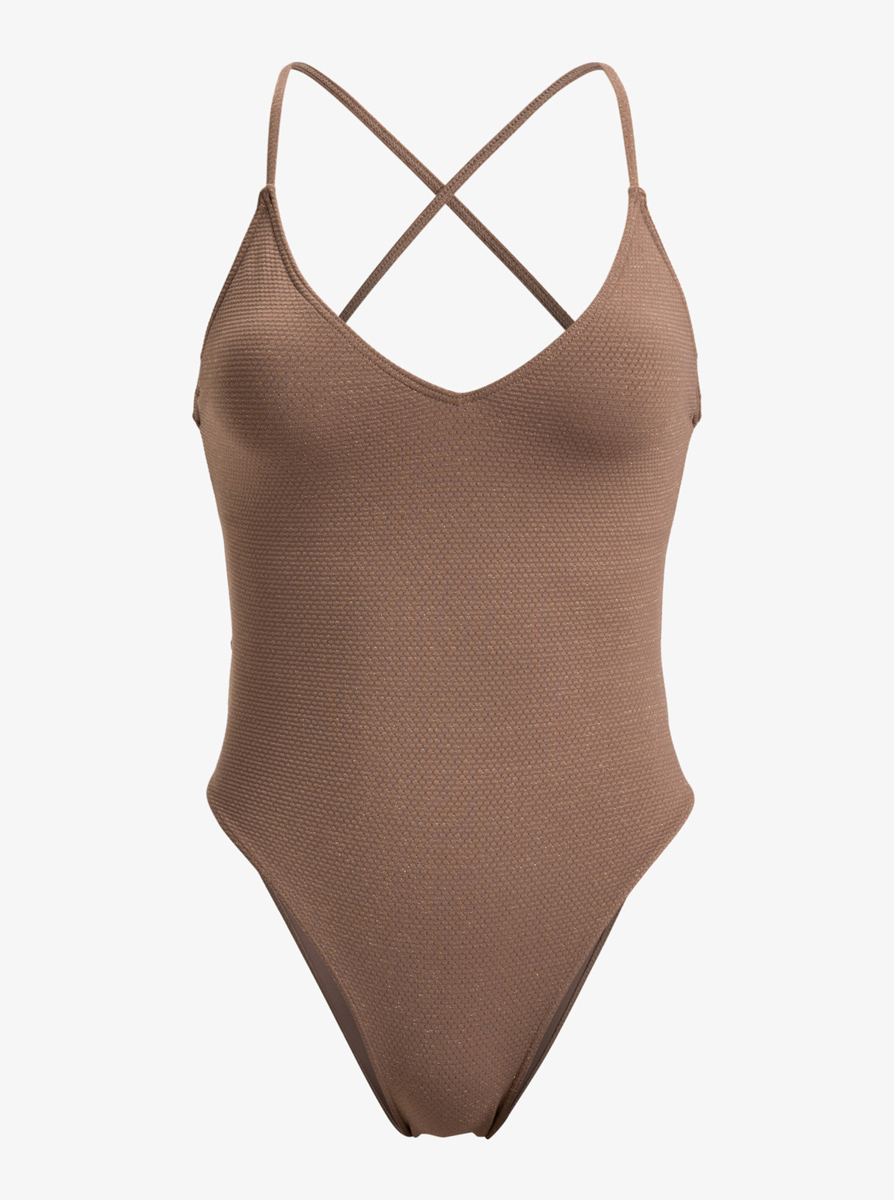  Roxy - LASCA ONE PIECE ΜΑΓΙΟ ΓΥΝΑΙΚΕΙΟ - DEEP TAUPE 2025