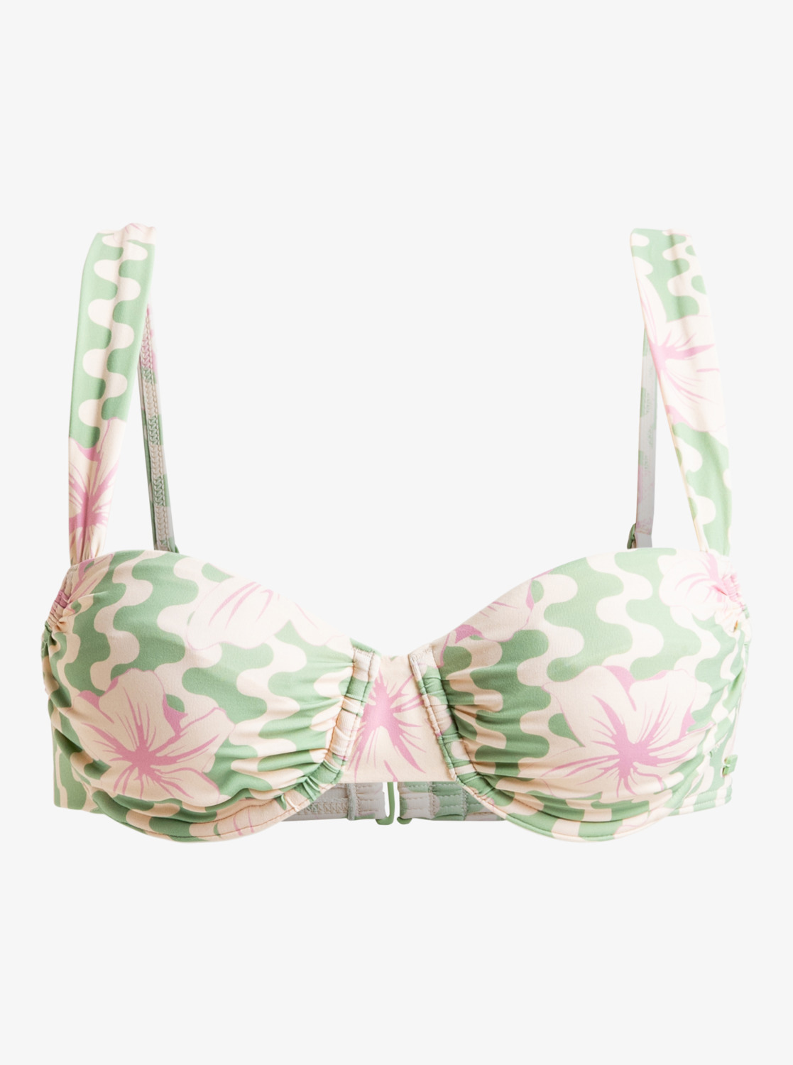 Roxy Roxy - HIBISCUS DAZE UW BRA ΜΑΓΙΟ ΓΥΝΑΙΚΕΙΟ - BASIL PARTY WAVES YW