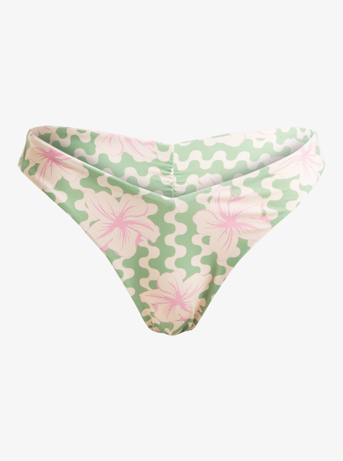 Roxy Roxy - HIBISCUS DAZE HL CHEEKY ΜΑΓΙΟ ΓΥΝΑΙΚΕΙΟ - BASIL PARTY WAVES YW