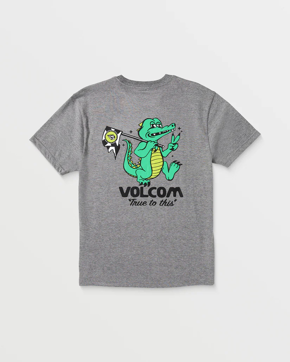 Volcom - BB GATORNATION SST ΜΠΛΟΥΖΑ ΠΑΙΔΙΚΟ BOY - GREY HEATHER φωτογραφία