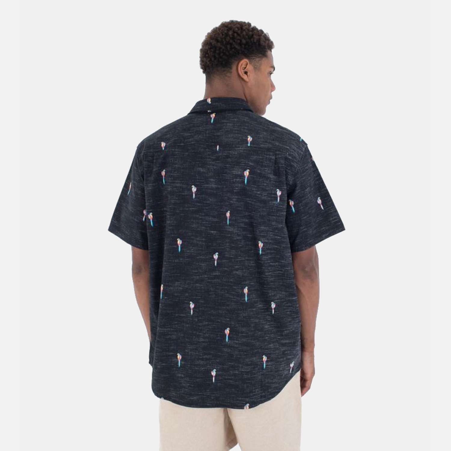 Hurley - OAO LIDO STRETCH SS - BLACK COMBO φωτογραφία