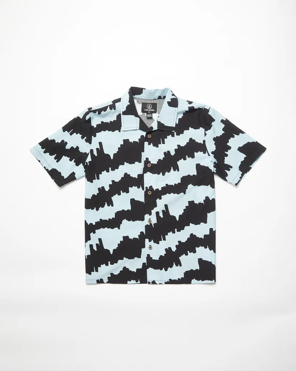 Volcom Volcom - BB COSMIC LOVE SS WVN ΠΟΥΚΑΜΙΣΟ ΠΑΙΔΙΚΟ BOY - ICE BLUE