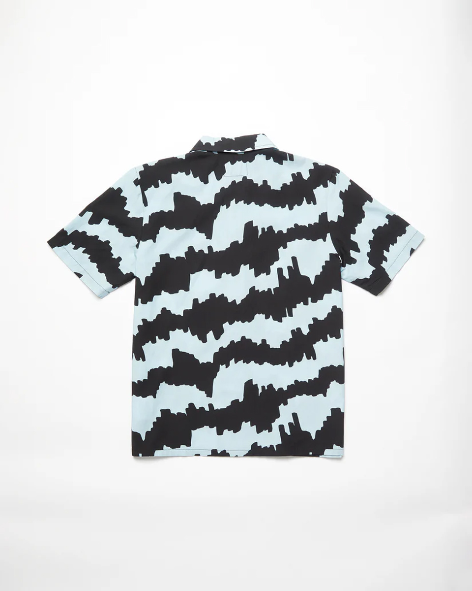 Volcom - BB COSMIC LOVE SS WVN ΠΟΥΚΑΜΙΣΟ ΠΑΙΔΙΚΟ BOY - ICE BLUE φωτογραφία