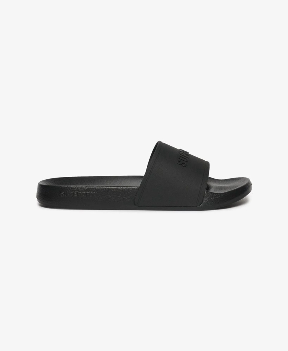Superdry Superdry - LOGO POOL SLIDE ΠΑΠΟΥΤΣΙ ΑΝΔΡΙΚΟ - BLACK
