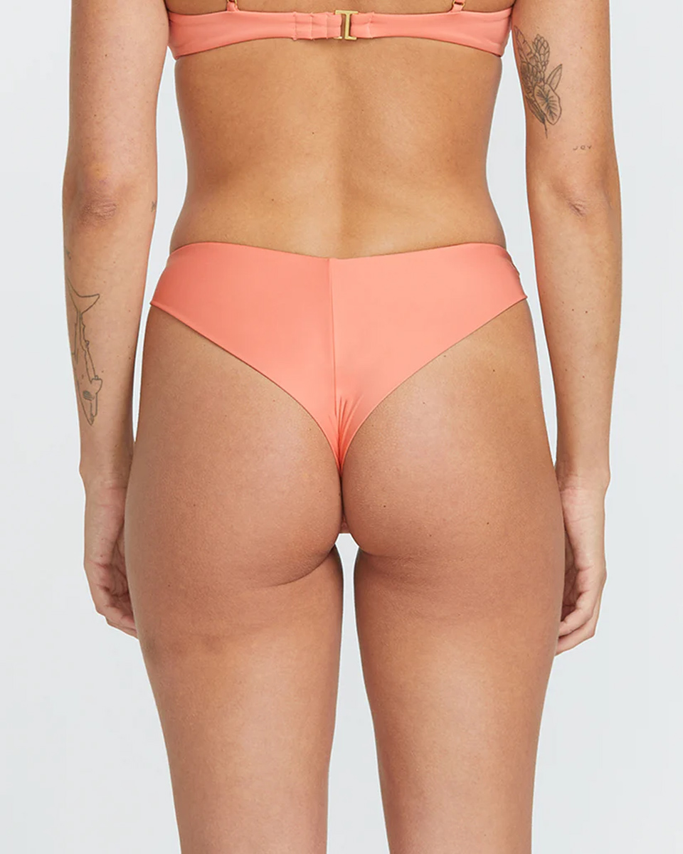 Volcom - SIMPLY SEAMLESS CHEEKINI ΜΑΓΙΟ ΓΥΝΑΙΚΕΙΟ - SUNSET φωτογραφία