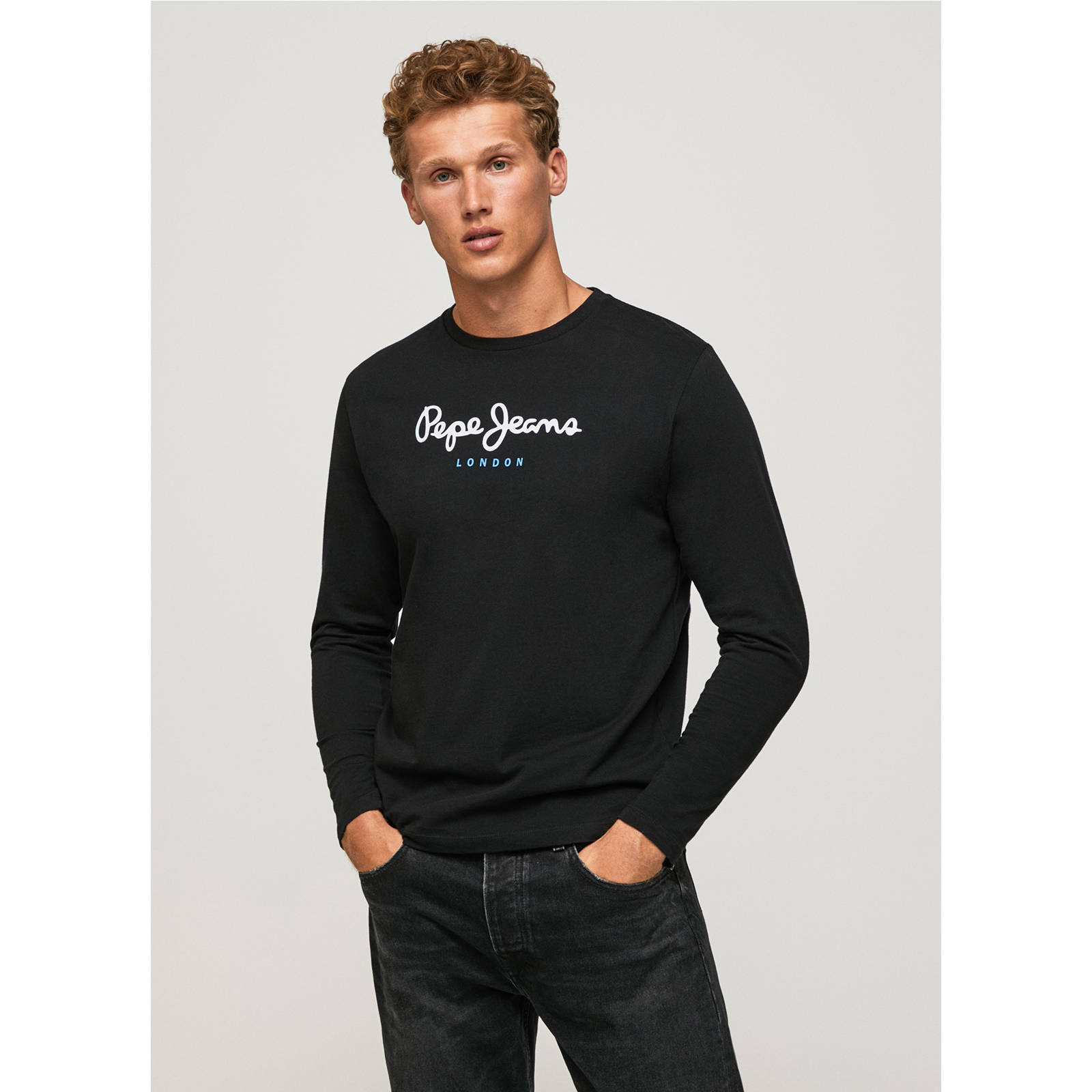 Pepe Jeans - NOS EGGO LONG N - BLACK φωτογραφία