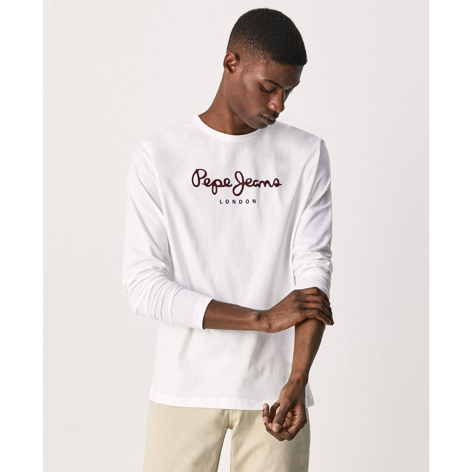 Pepe Jeans - NOS EGGO LONG N - WHITE φωτογραφία