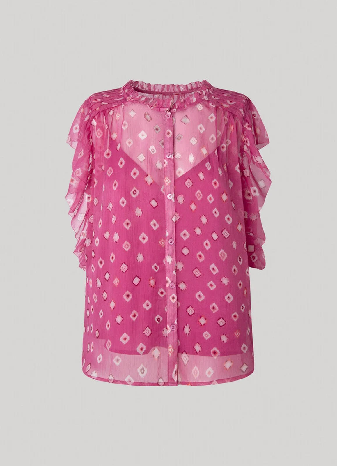 Pepe Jeans Pepe Jeans - MARLEY ΠΟΥΚΑΜΙΣΟ ΓΥΝΑΙΚΕΙΟ - ENGLISH ROSE PINK