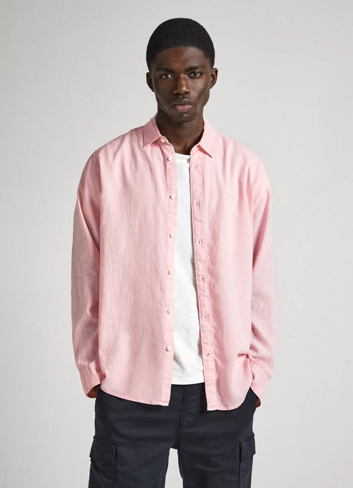 Pepe Jeans - PAYTTON ΠΟΥΚΑΜΙΣΟ ΑΝΔΡΙΚΟ - ASH ROSE PINK φωτογραφία