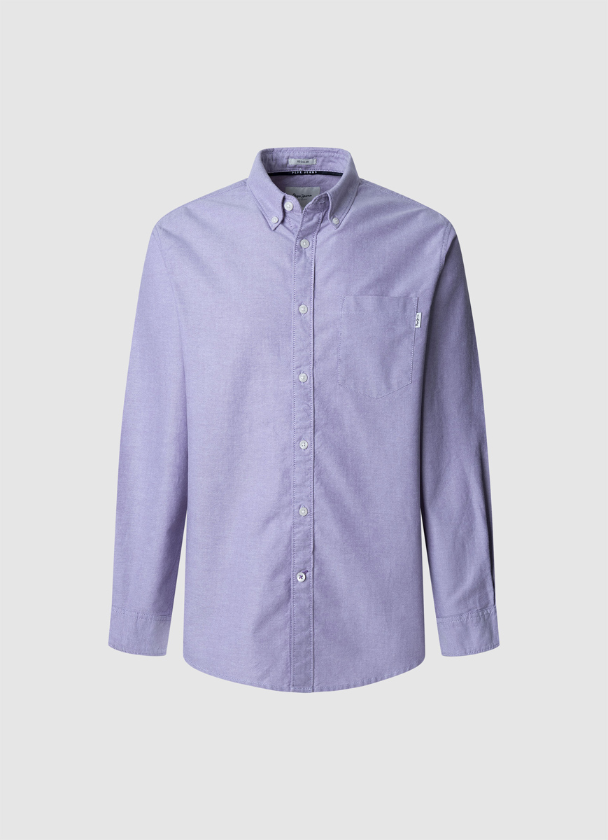 Pepe Jeans Pepe Jeans - ANDREW ΠΟΥΚΑΜΙΣΟ ΑΝΔΡΙΚΟ - MALVA PURPLE