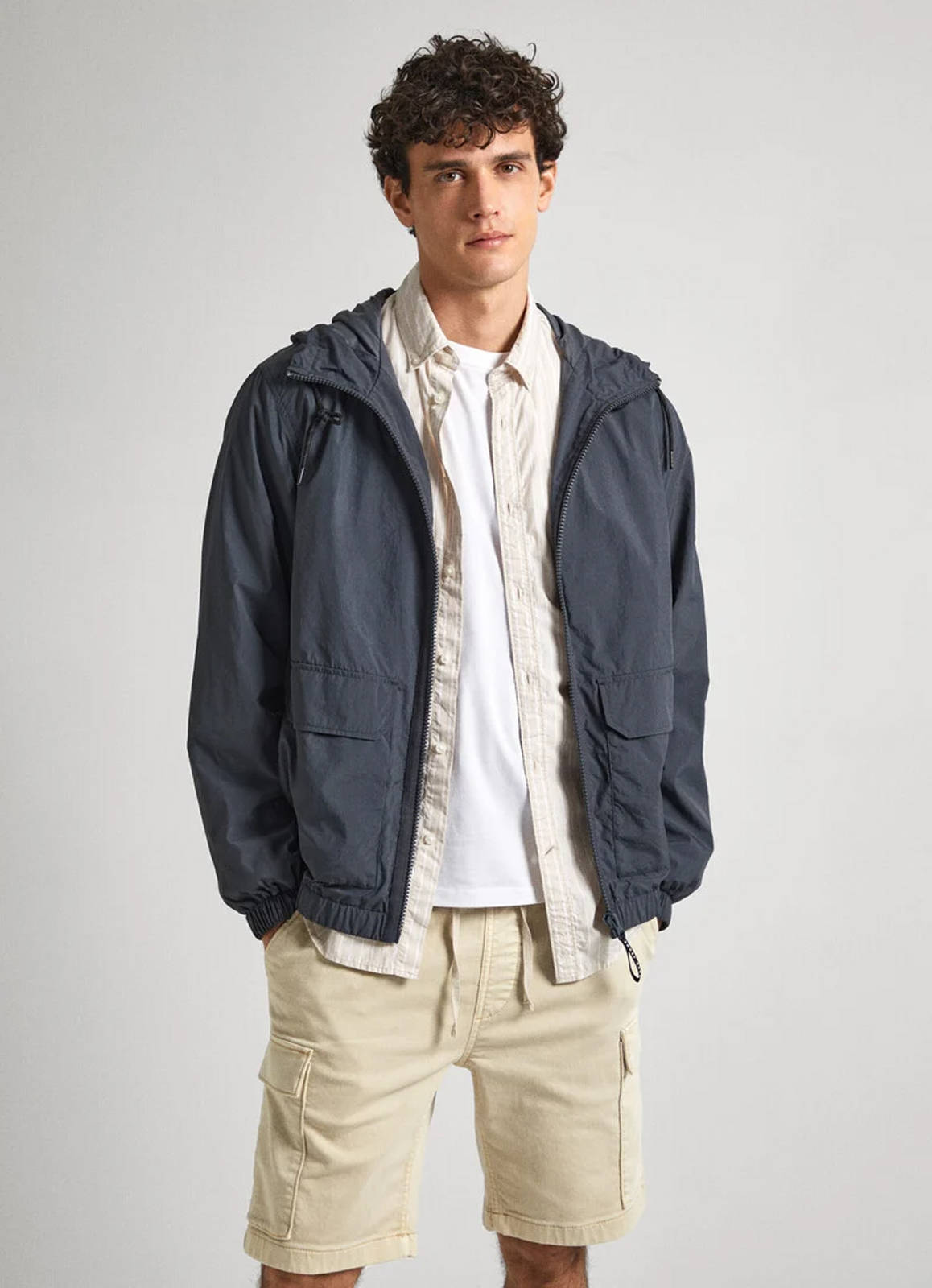 Pepe Jeans - VORBIN ΜΠΟΥΦΑΝ ΑΝΔΡΙΚΟ - PHANTOM GREY φωτογραφία