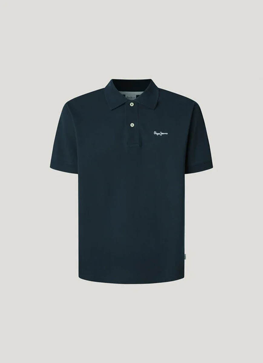 Pepe Jeans Pepe Jeans - ESSENTIAL POLO CONTRAST LOGO ΜΠΛΟΥΖΑ ΑΝΔΡΙΚΟ - DULWICH BLUE
