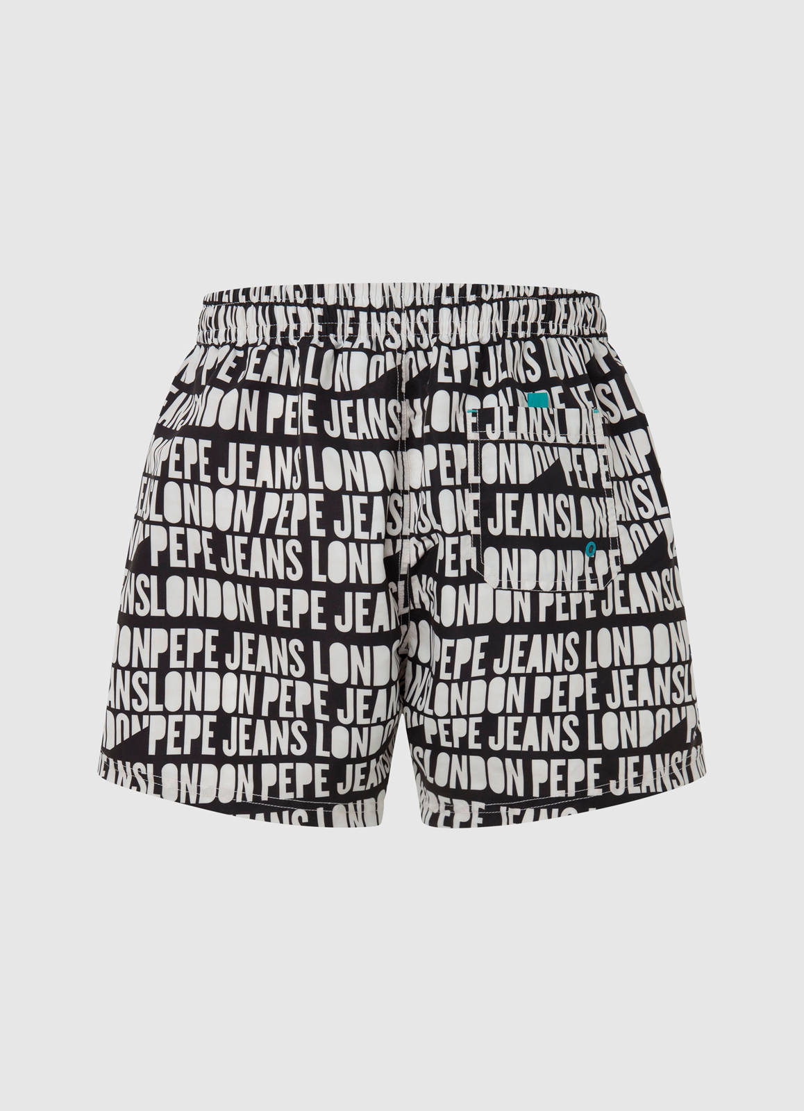 Pepe Jeans - AO LOGO SWIMSHORT ΜΑΓΙΟ ΑΝΔΡΙΚΟ - BLACK φωτογραφία