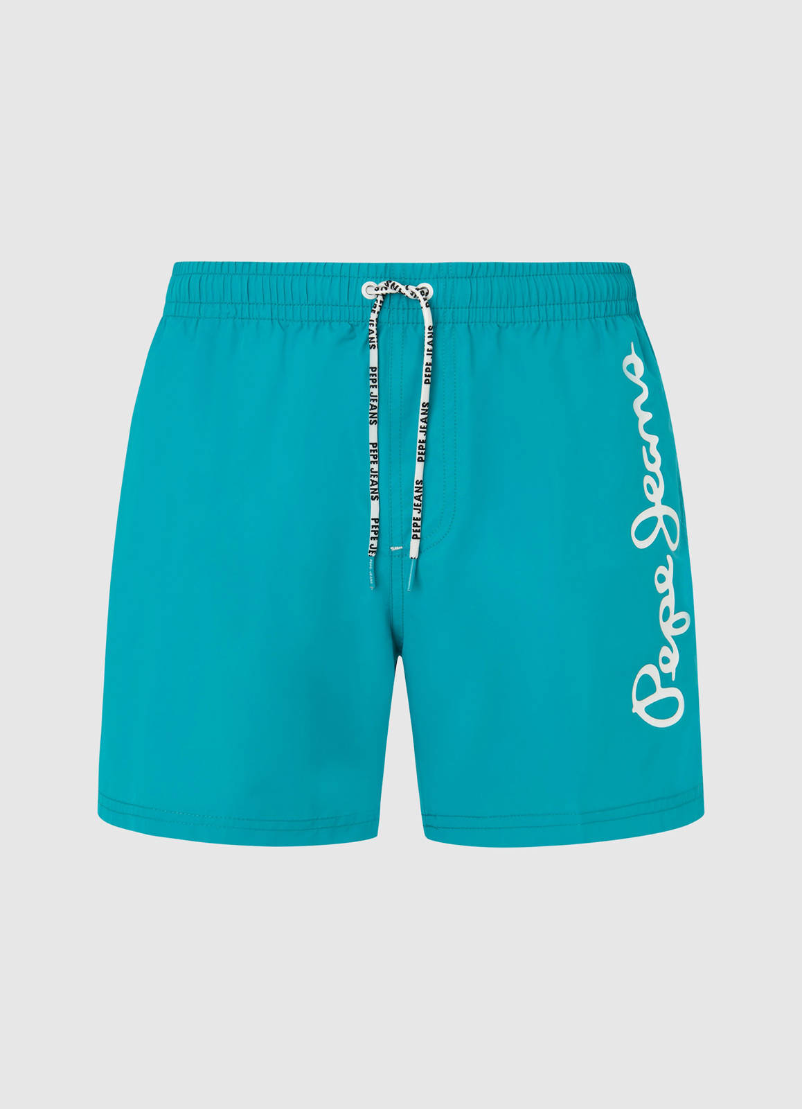 Pepe Jeans Pepe Jeans - LOGO SWIMSHORT ΜΑΓΙΟ ΑΝΔΡΙΚΟ - DARK TURQUOISE