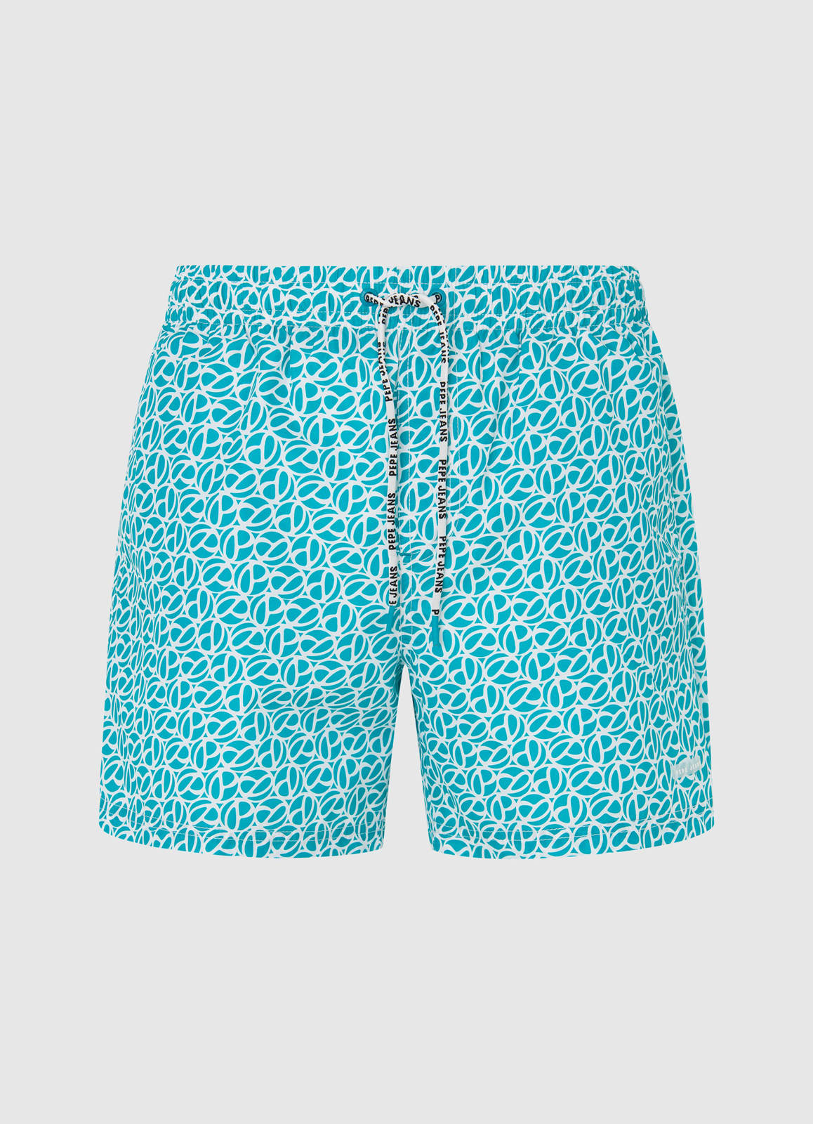 Pepe Jeans Pepe Jeans - P PRINT SWIMSHORT ΜΑΓΙΟ ΑΝΔΡΙΚΟ - DARK TURQUOISE