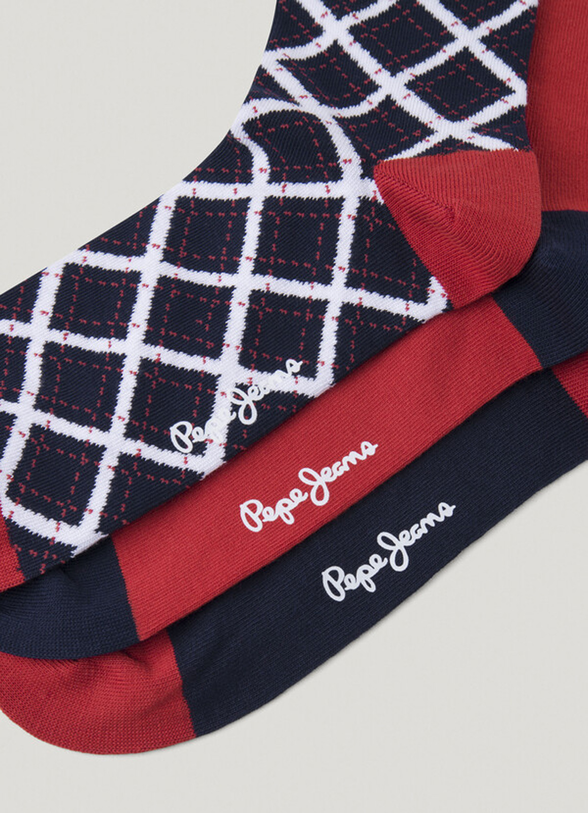 Pepe Jeans - TARTAN CR 3P - NAVY φωτογραφία