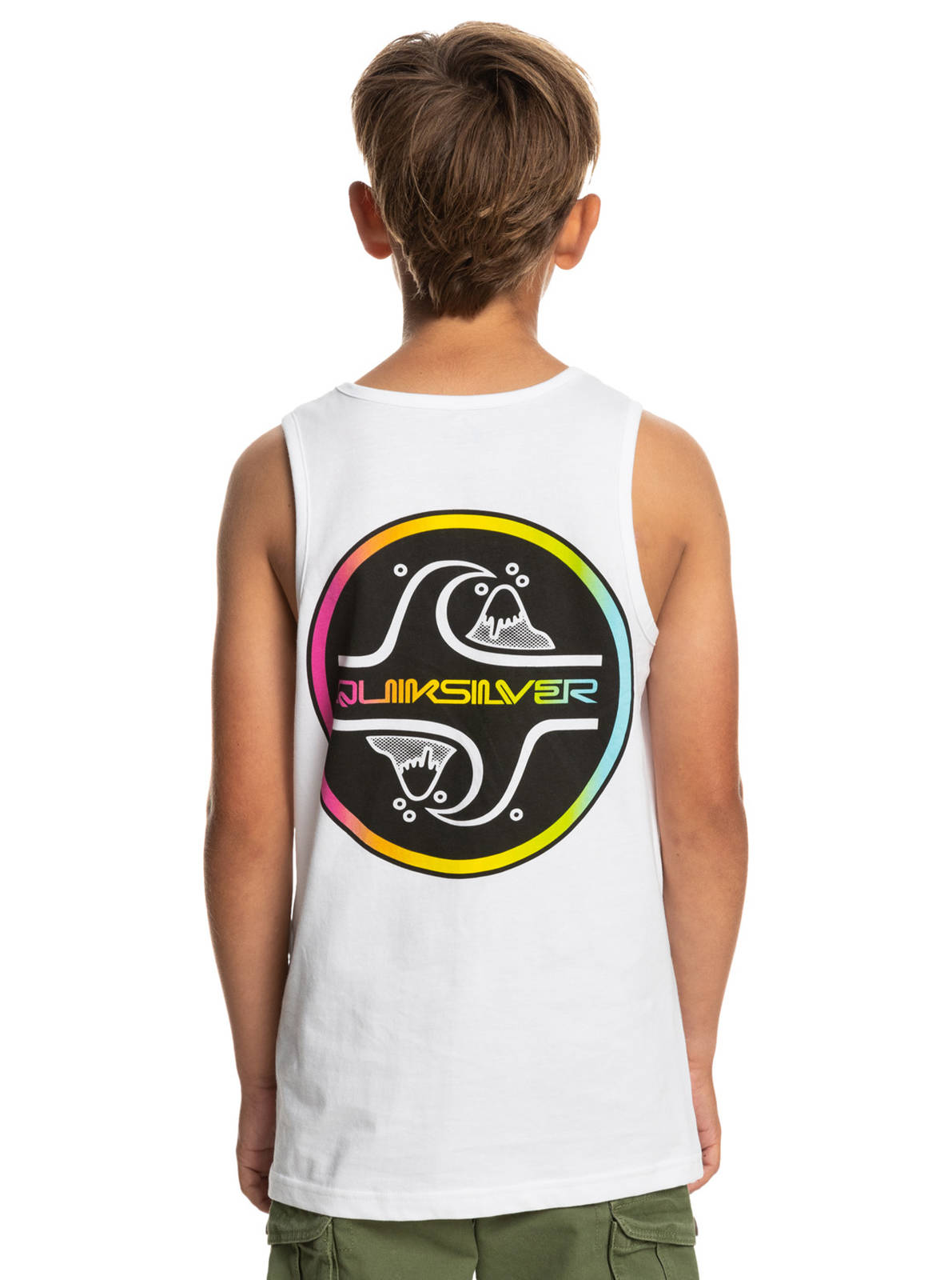 Quiksilver - CORE BUBBLE TANK YTH - WHITE φωτογραφία