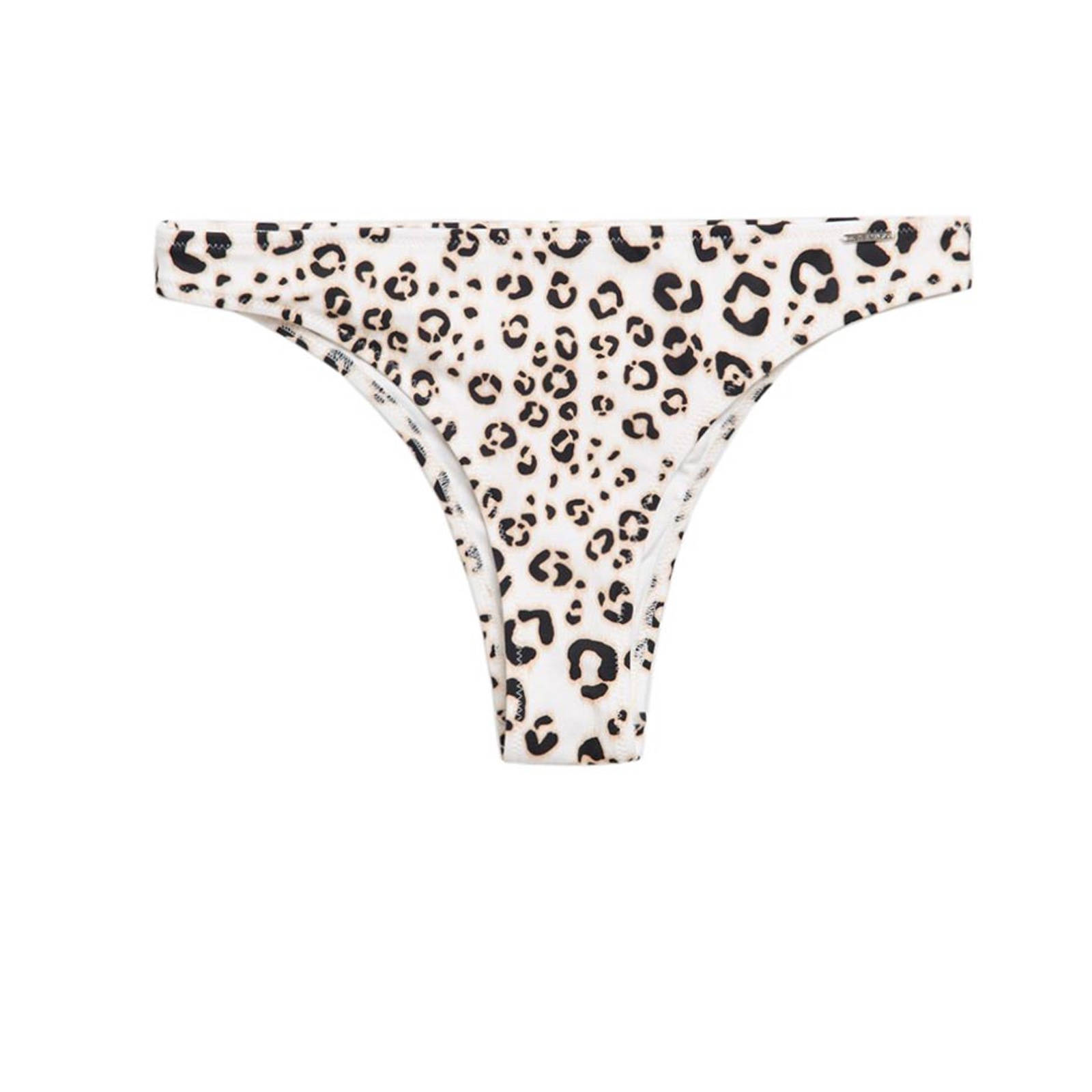Superdry Superdry - D2 NEVADA CHEEKY BIKINI BOTTOM - LEOPARD PRINT