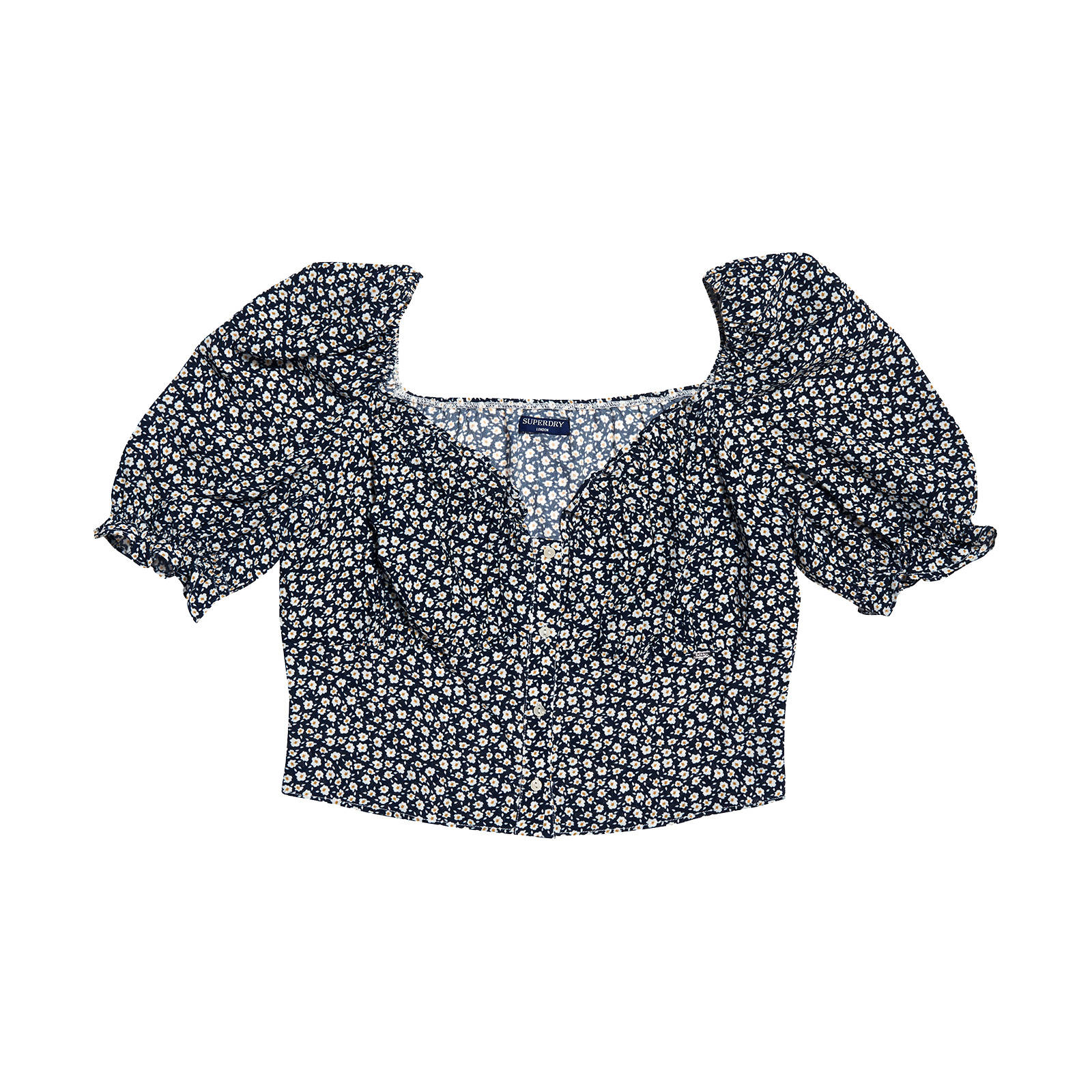  Superdry - D3 QUINCY SUMMER TOP - NAVY DITSY 2025