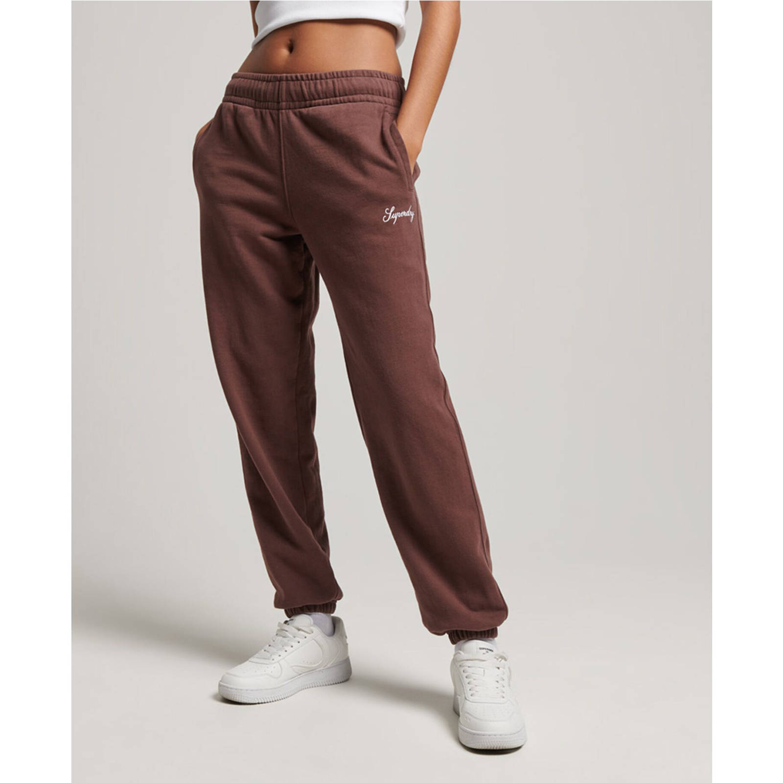 Superdry - D3 CODE HERITAGE REGULAR JOGGER - FRENCH ROAST 603017