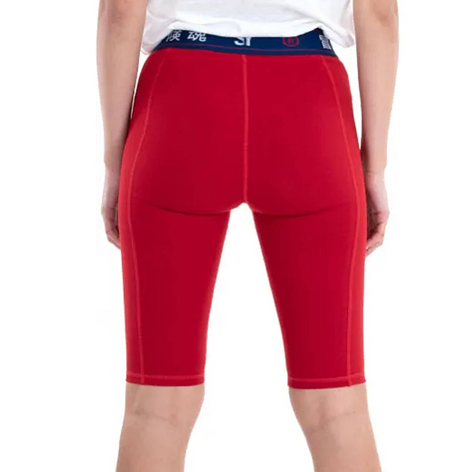 Superdry - SPORTSTYLE ESSENTIAL CYCLING SHORT - RISK RED φωτογραφία