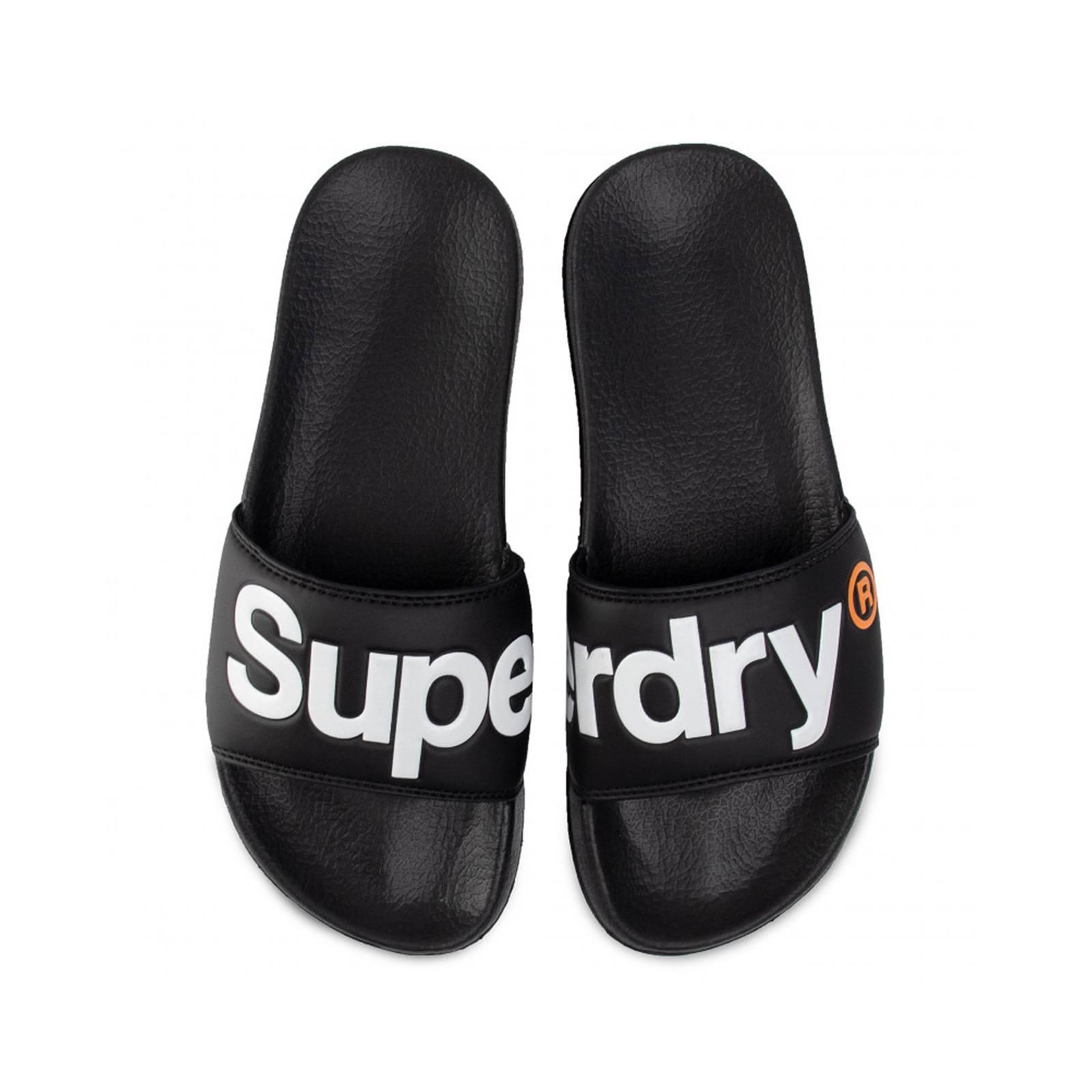 Superdry - D1 CLASSIC POOL SLIDE - BLACK Ανδρικά > Παπούτσια > Παντόφλες > Παντόφλα