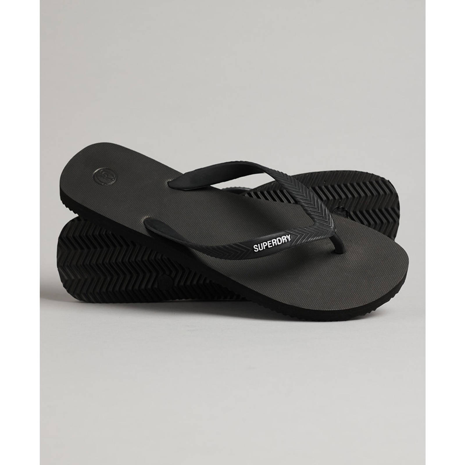 Superdry Superdry - OVIN VINTAGE CLASSIC FLIP FLOP - BLACK