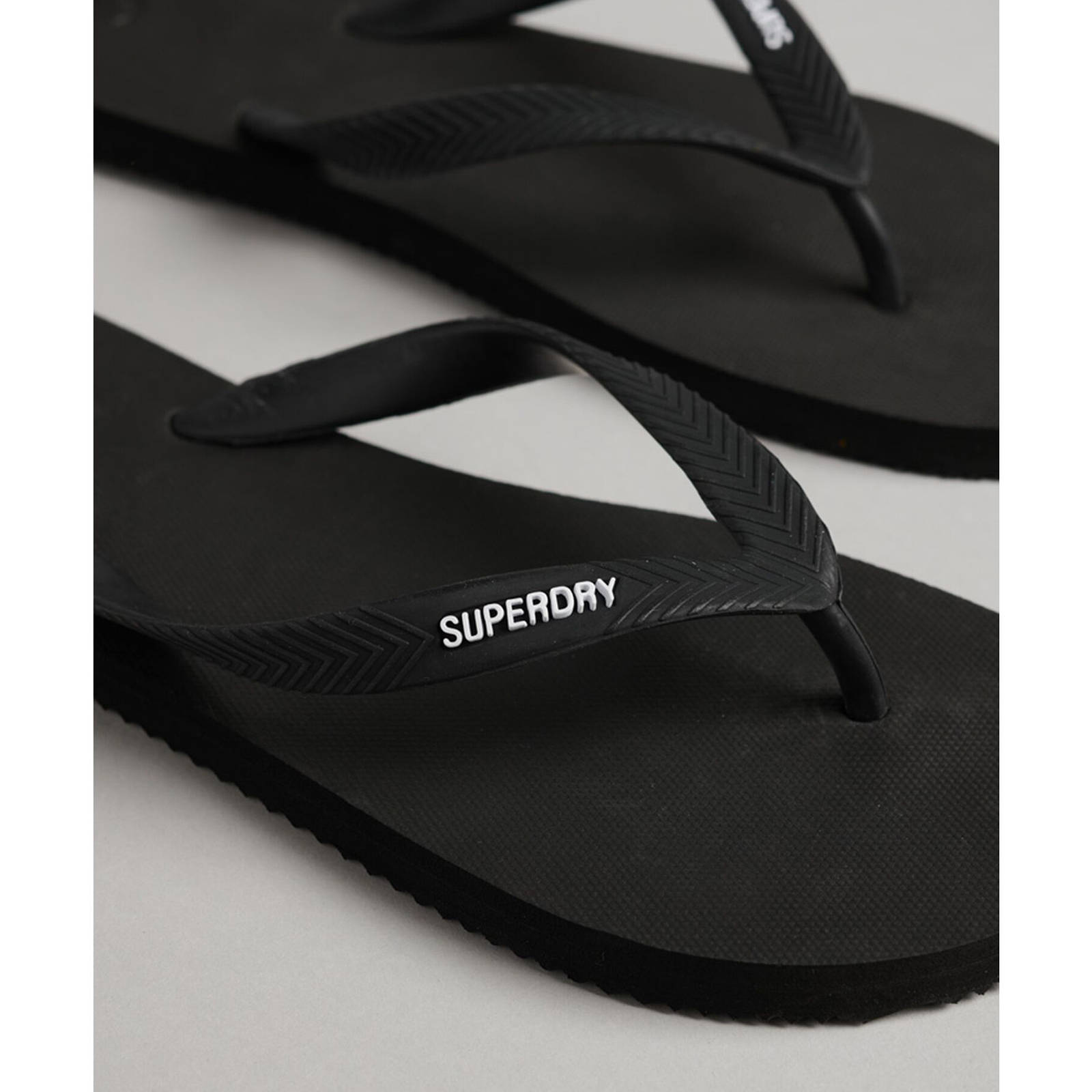 Superdry - OVIN VINTAGE CLASSIC FLIP FLOP - BLACK φωτογραφία