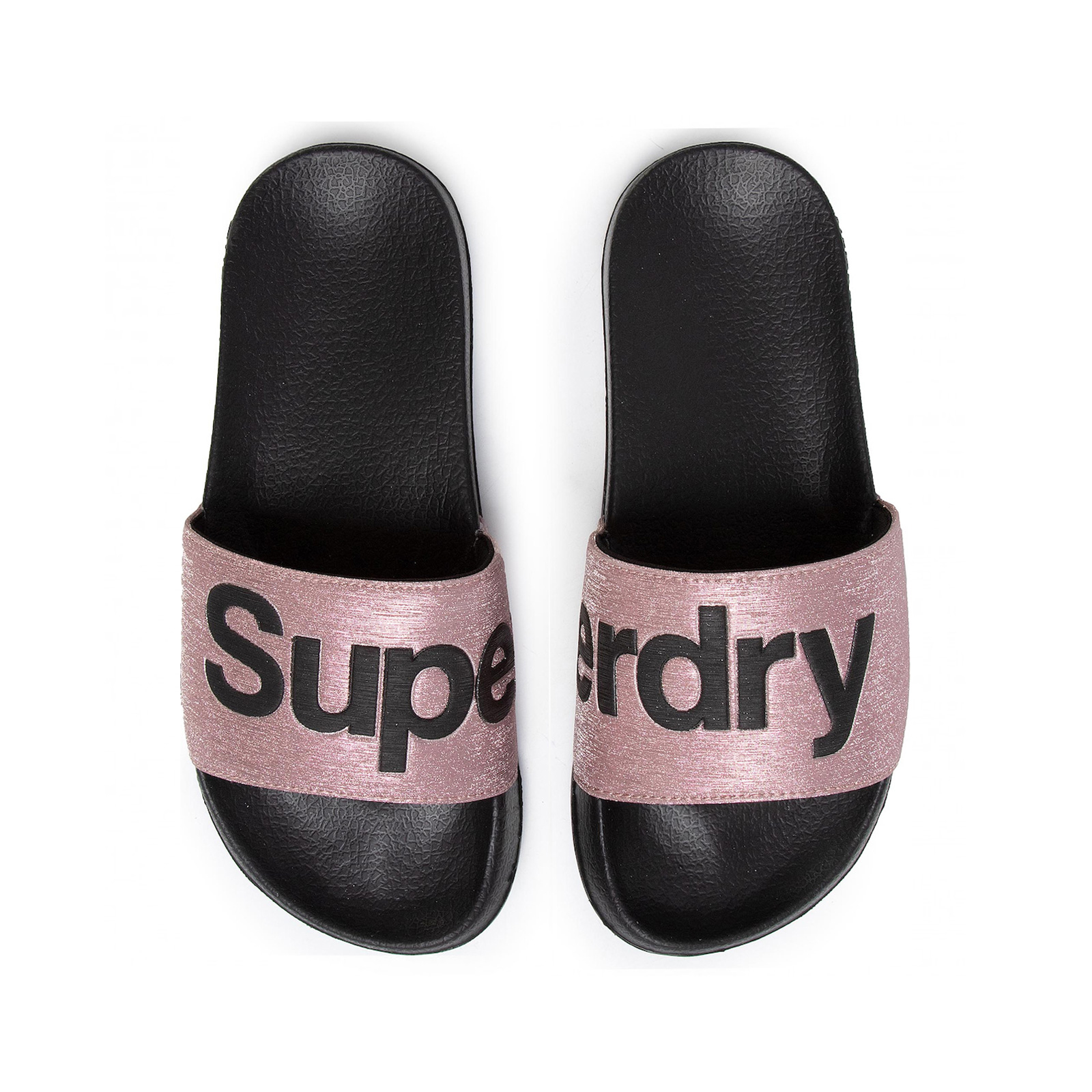 Superdry - D1 SUPERDRY POOL SLIDE - ROSE GOLD Γυναικεία > Παπούτσια > Παντόφλες > Παντόφλα